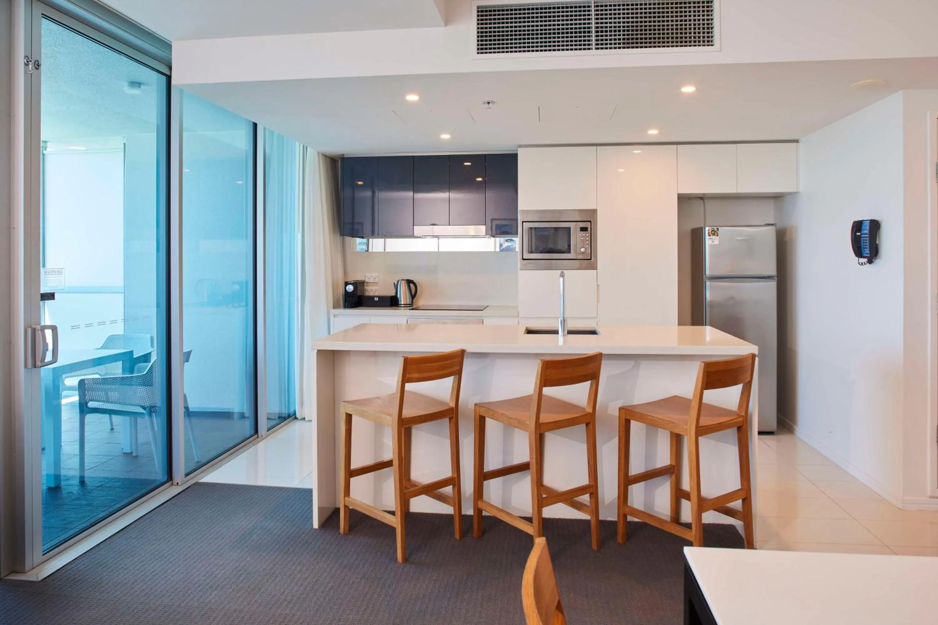 Kitchen or kitchenette in Hilton Surfers Paradise Hotel & Residences