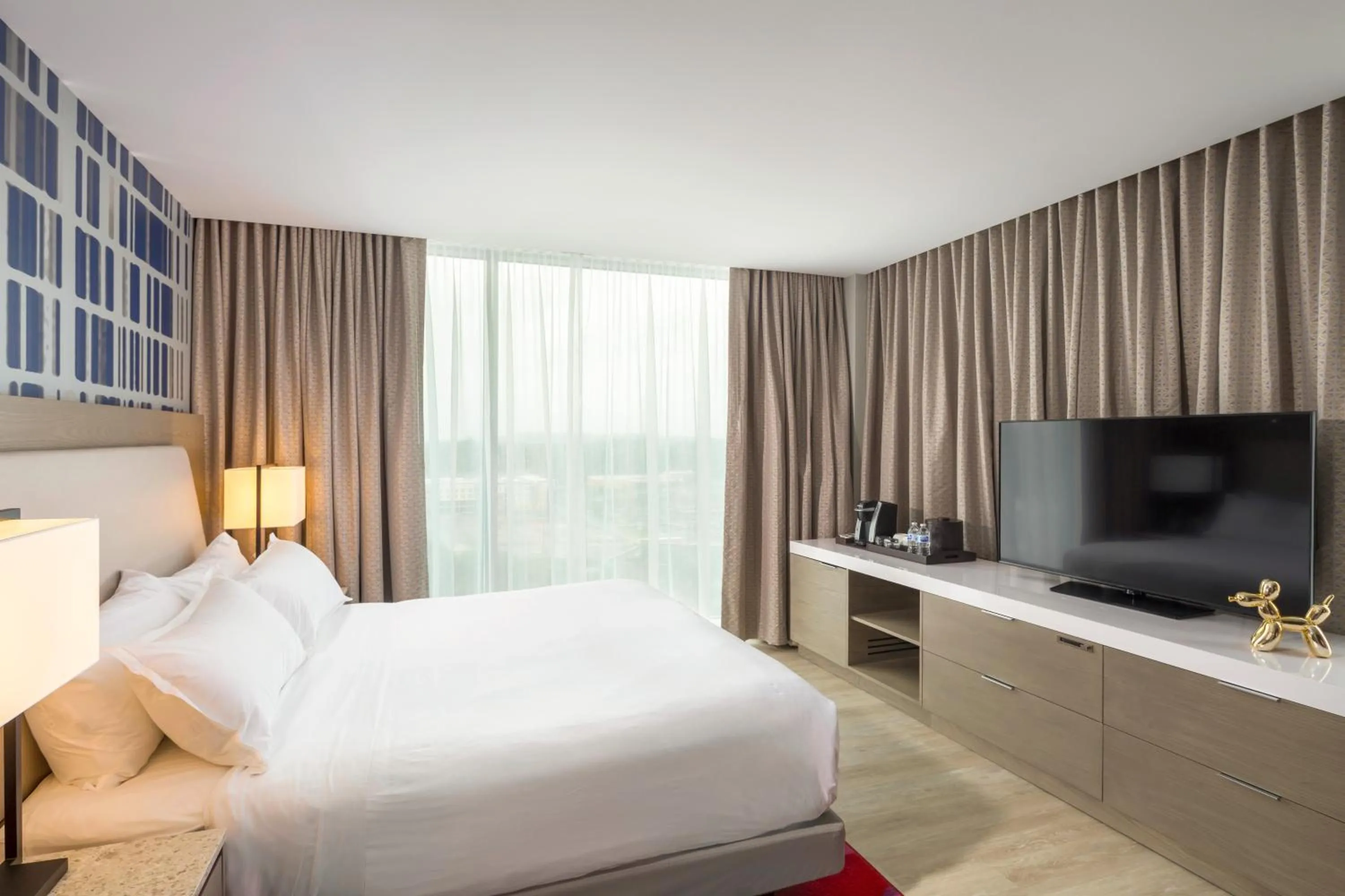 Bed in The Summit Hotel