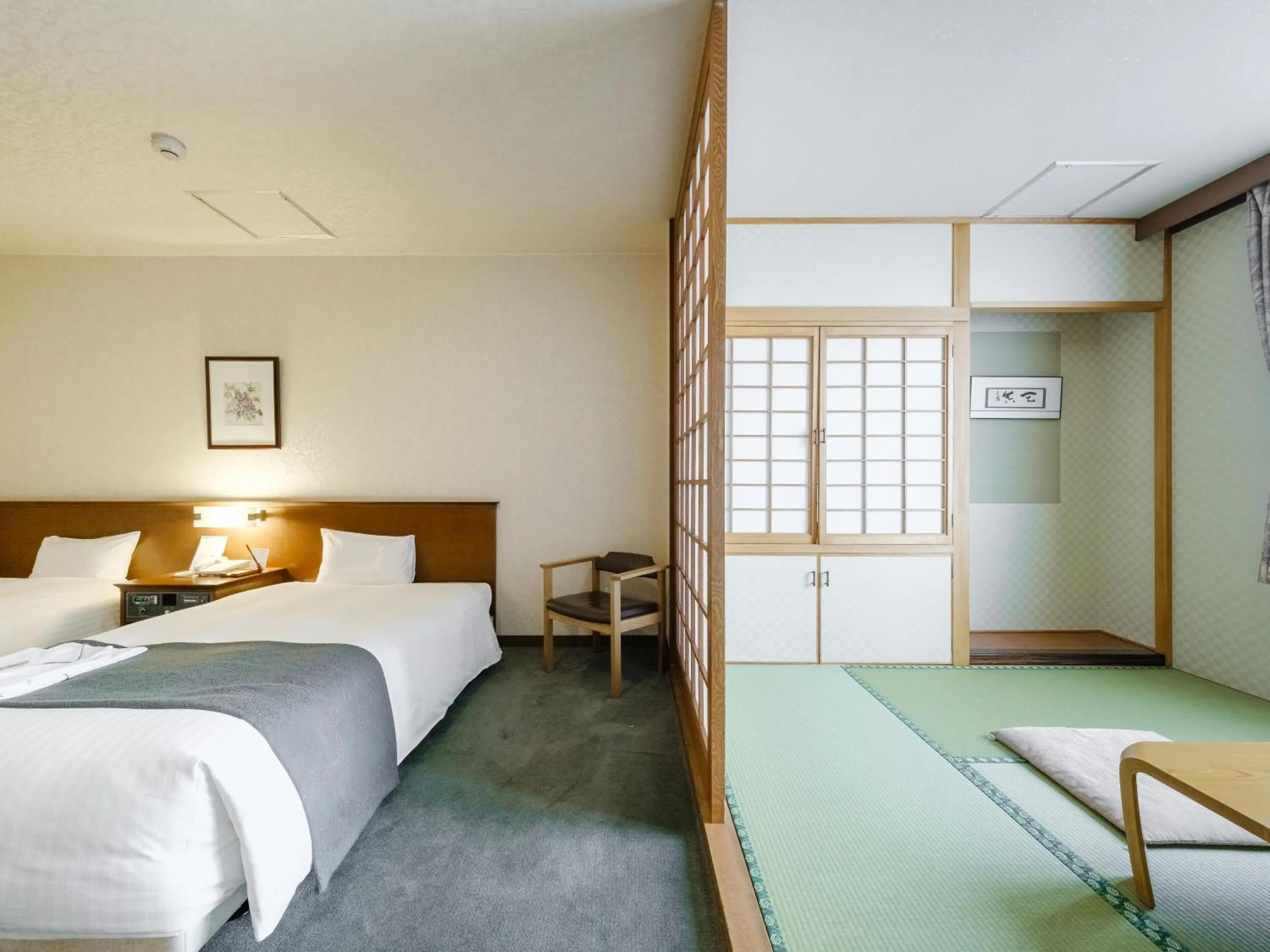 Bed in Tabist Abashiri Central Hotel