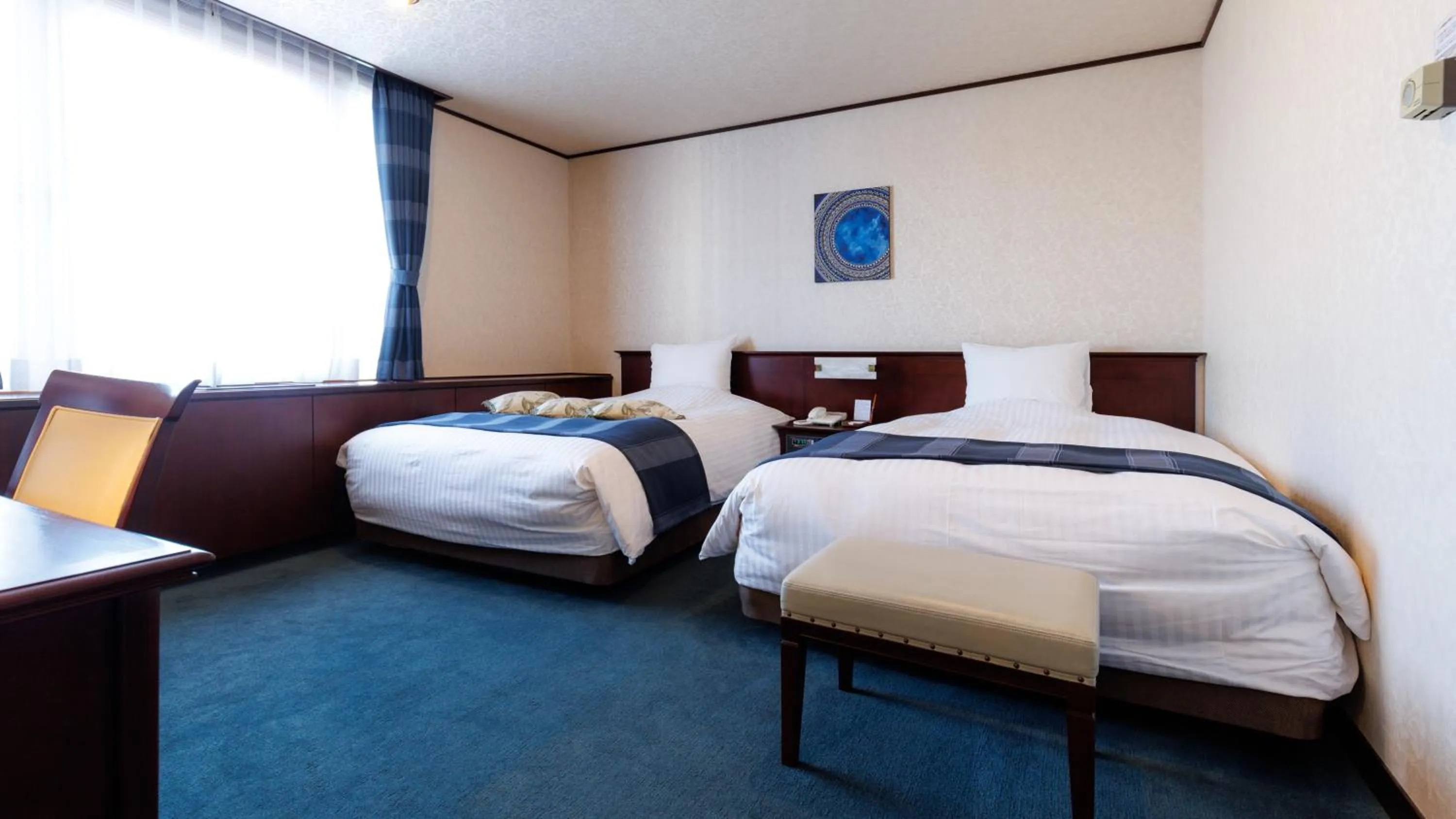 Bed in Tabist Abashiri Central Hotel