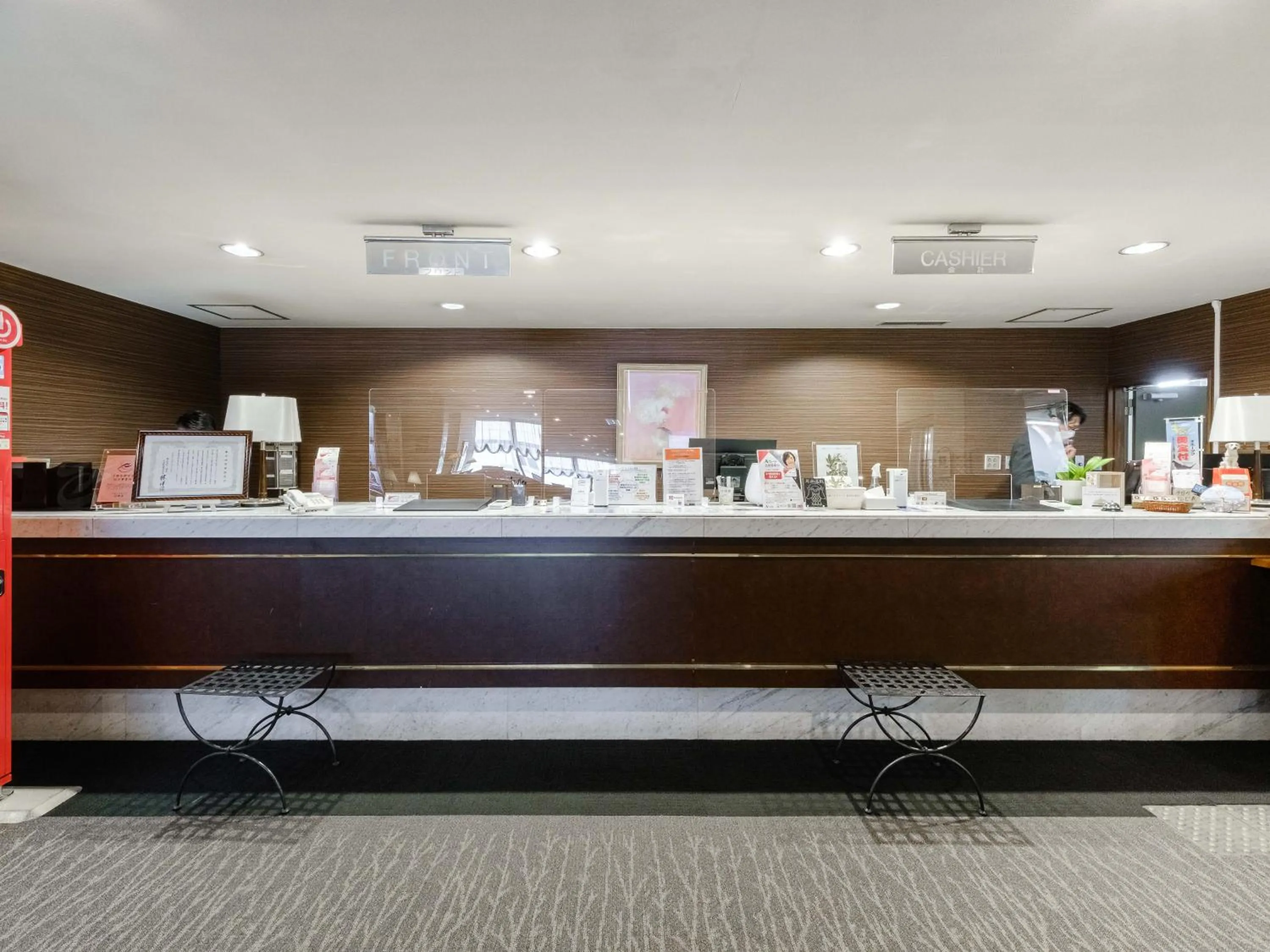 Lobby or reception in Tabist Abashiri Central Hotel