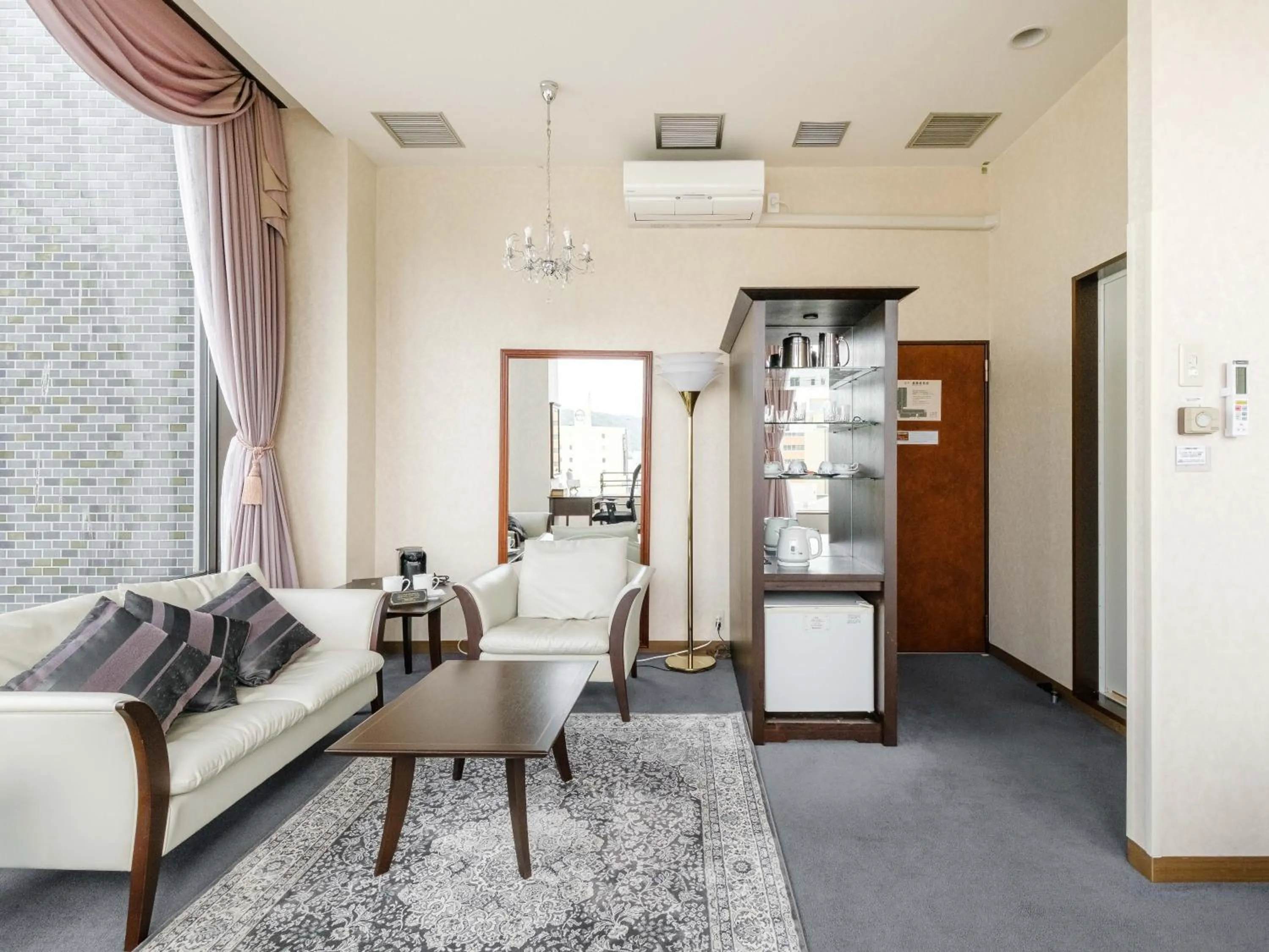 Living room in Tabist Abashiri Central Hotel