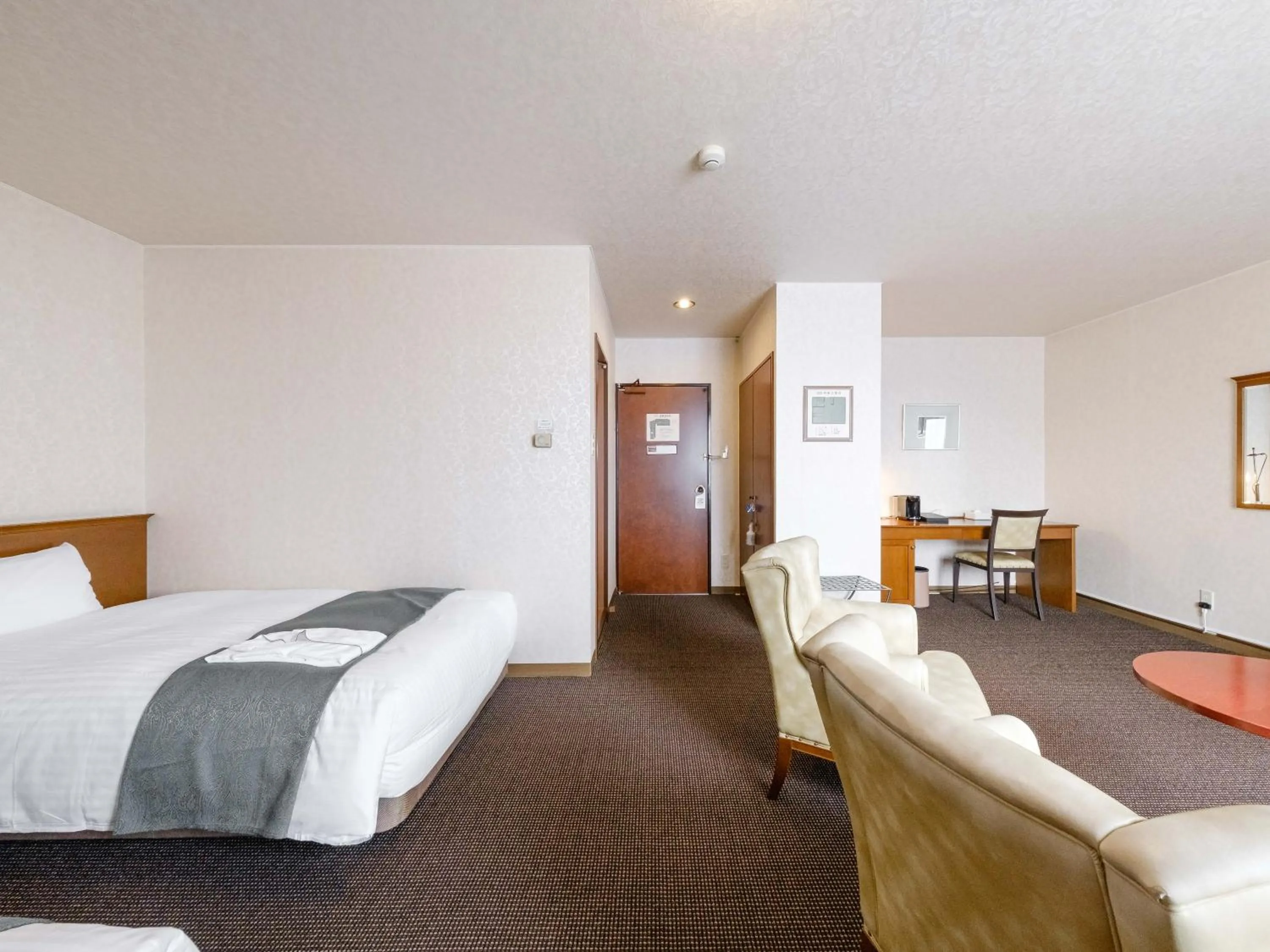 Bed in Tabist Abashiri Central Hotel