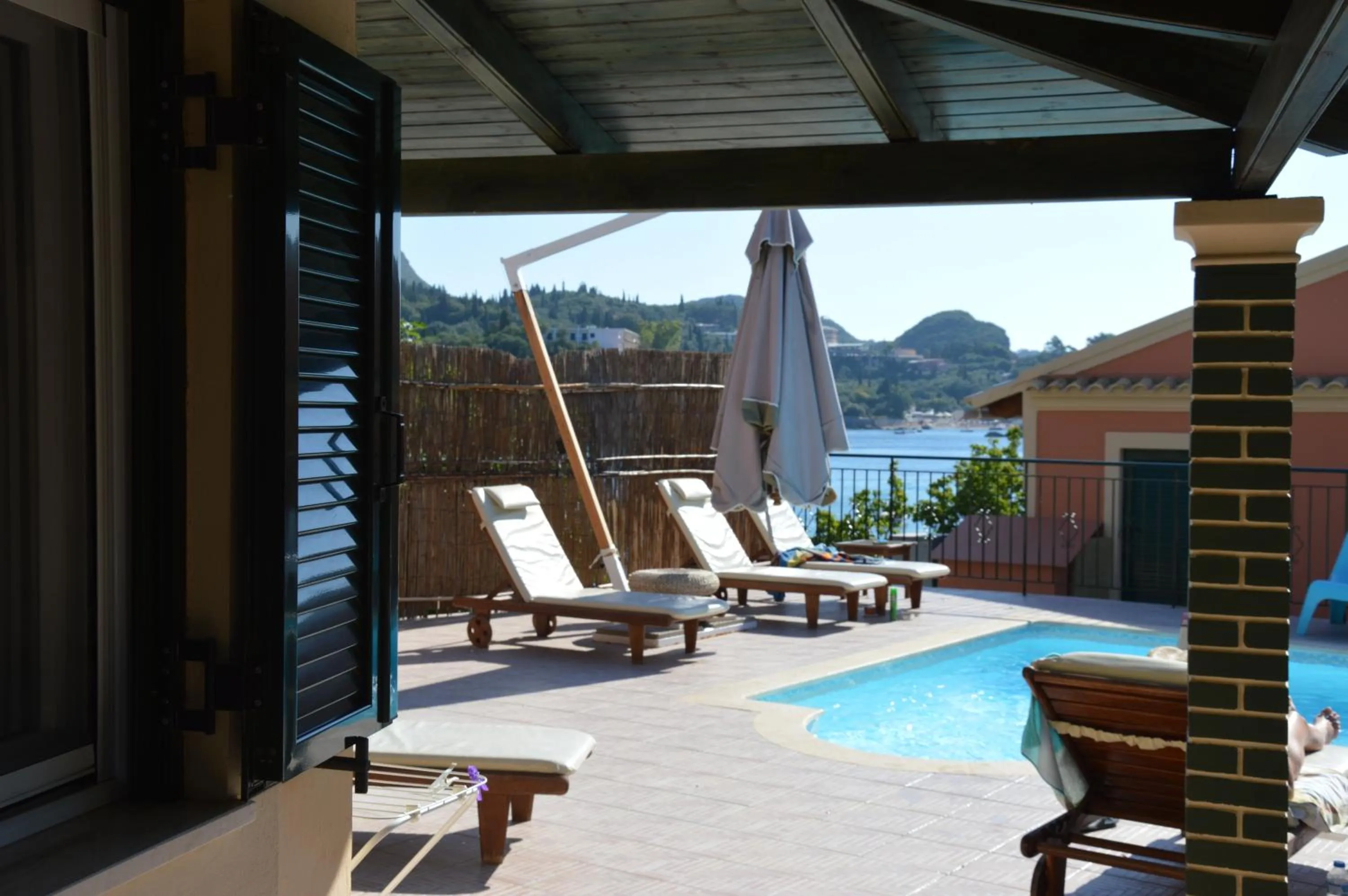 Patio in Akis Apartments