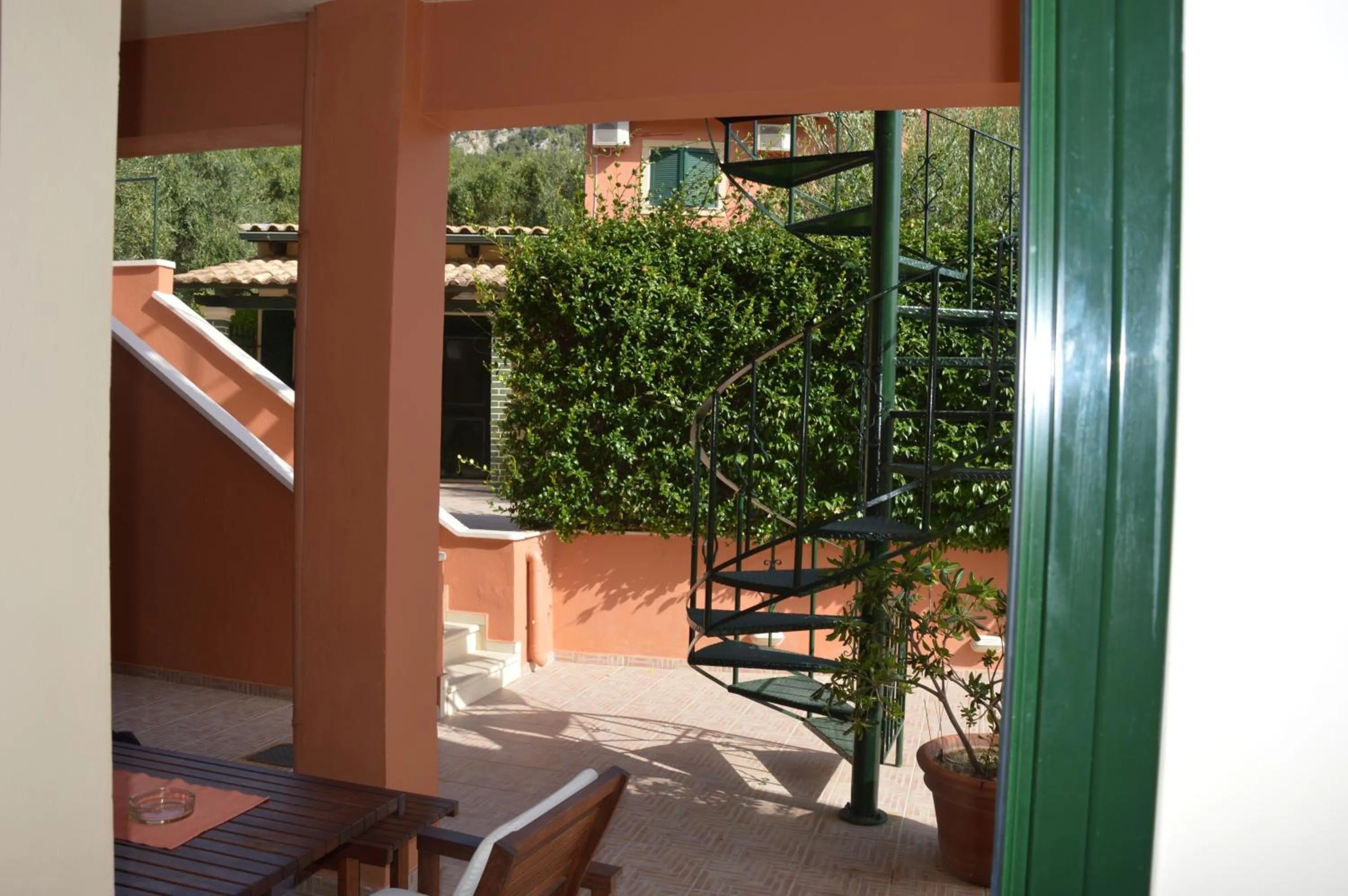 Patio in Akis Apartments