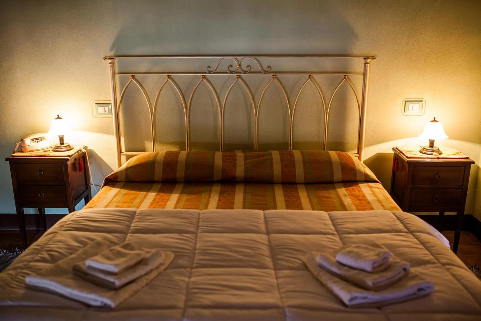 Bed in Villa Moorings