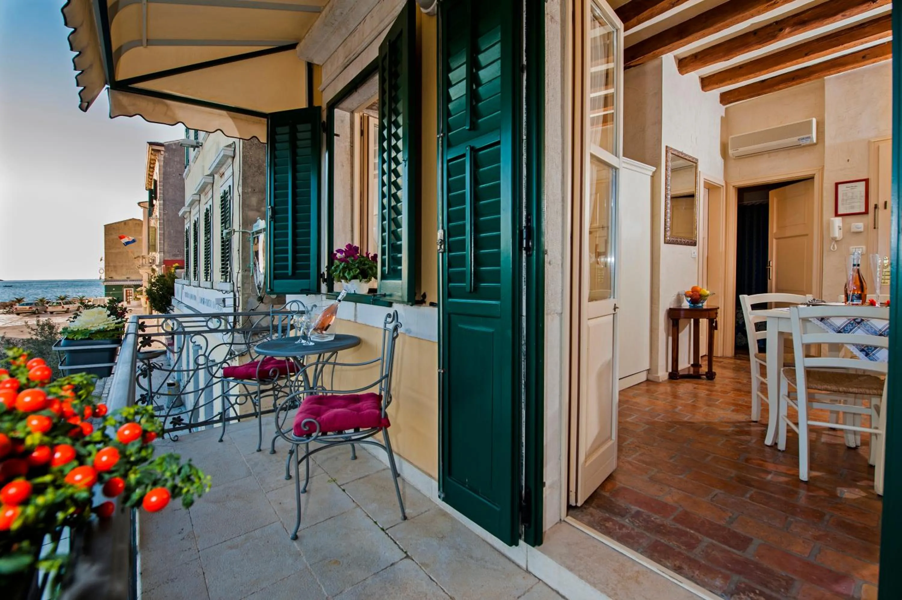 Balcony/Terrace in Residence PORTA ANTICA Centro Storico