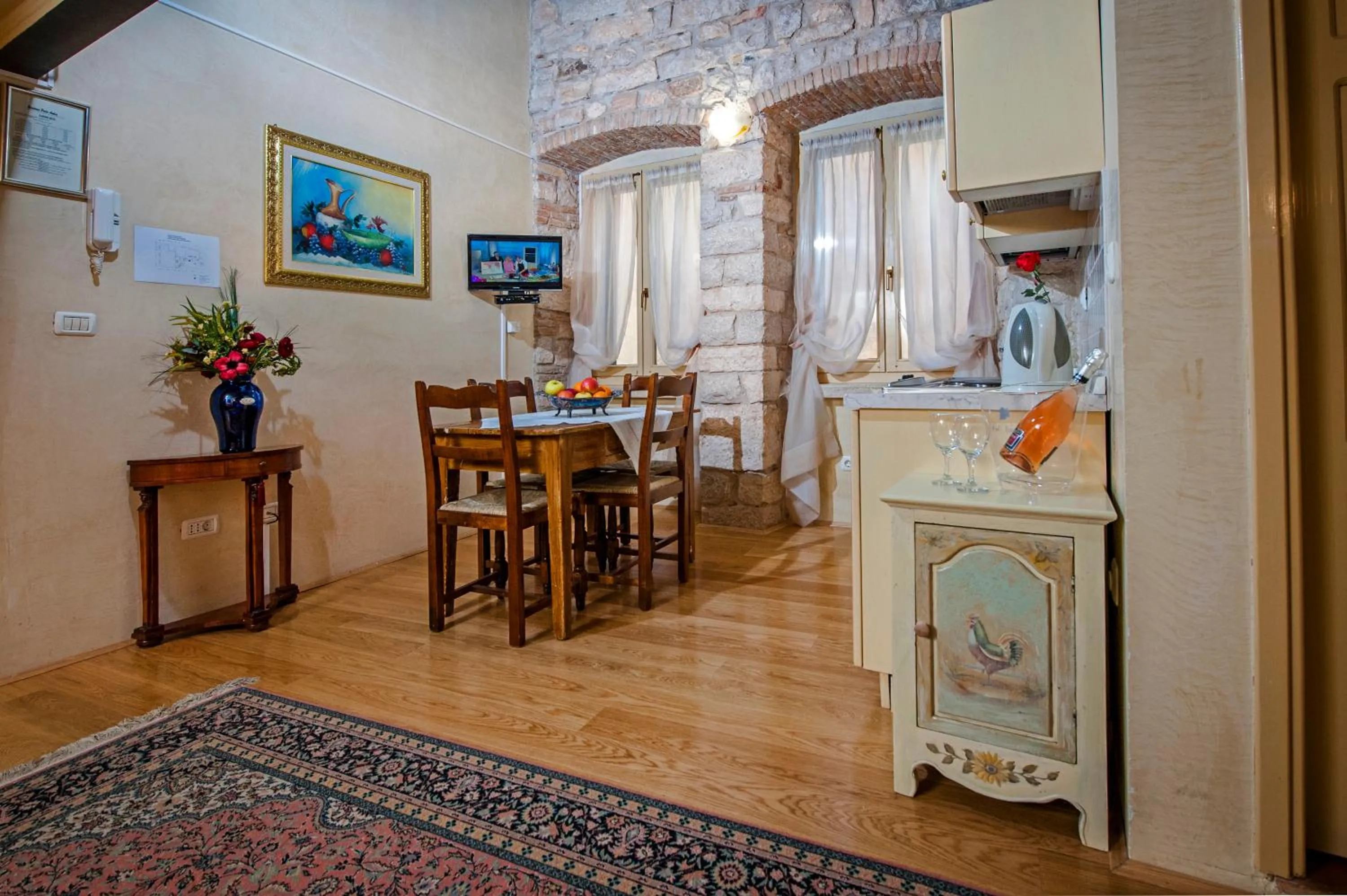 Dining area in Residence PORTA ANTICA Centro Storico