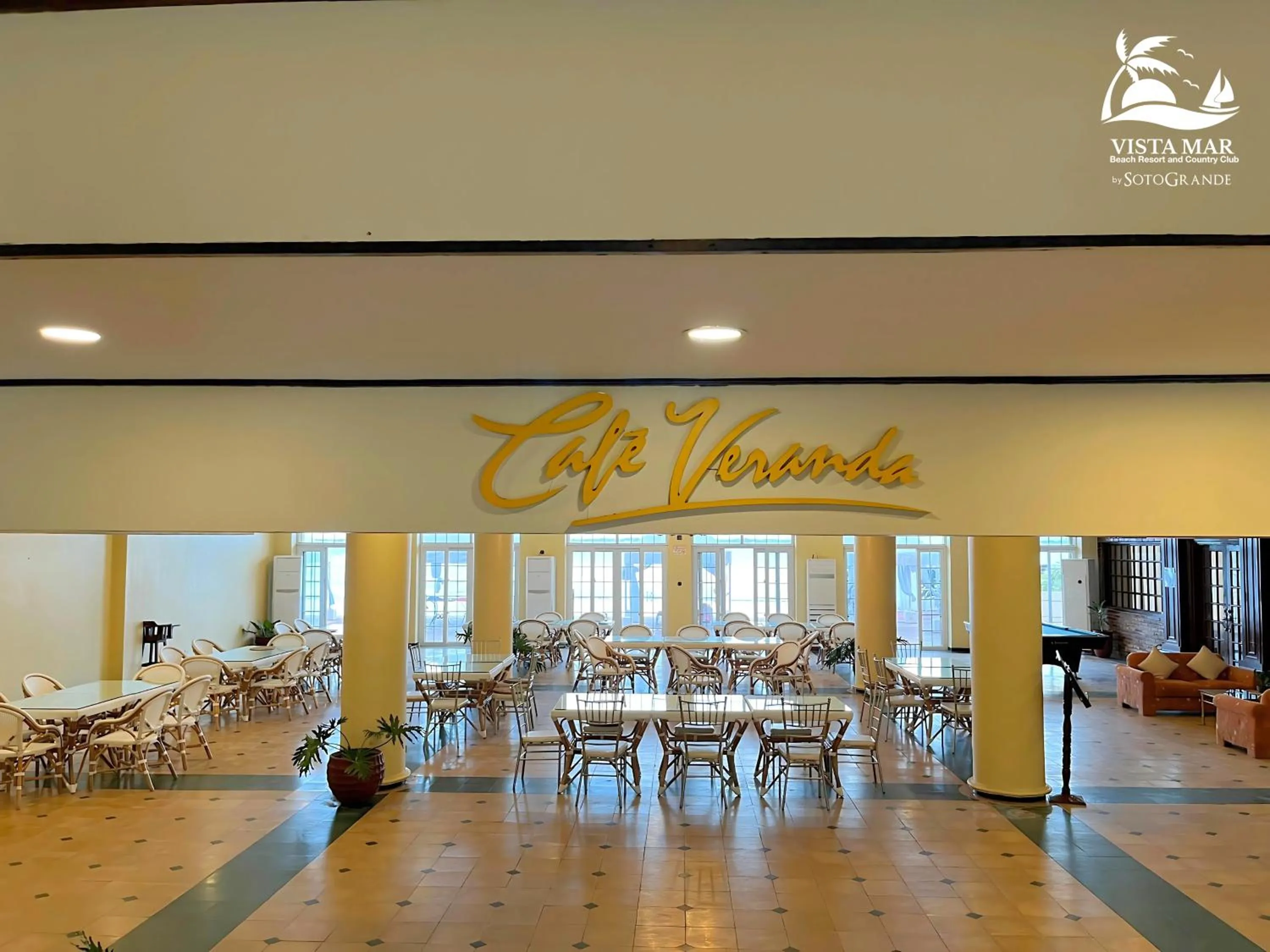 Restaurant/places to eat in Vista Mar Beach Resort & Country Club