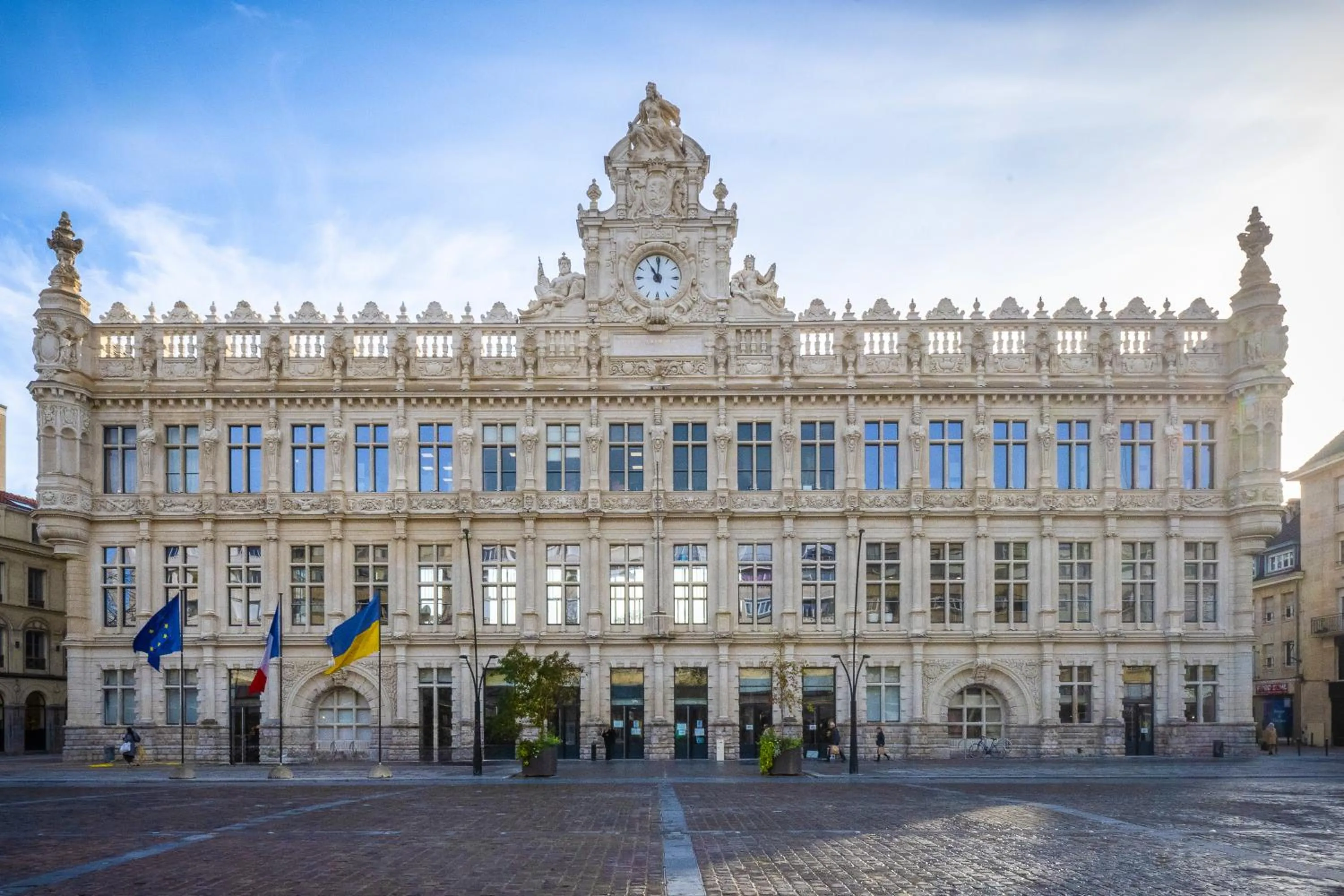 City view in ibis Valenciennes