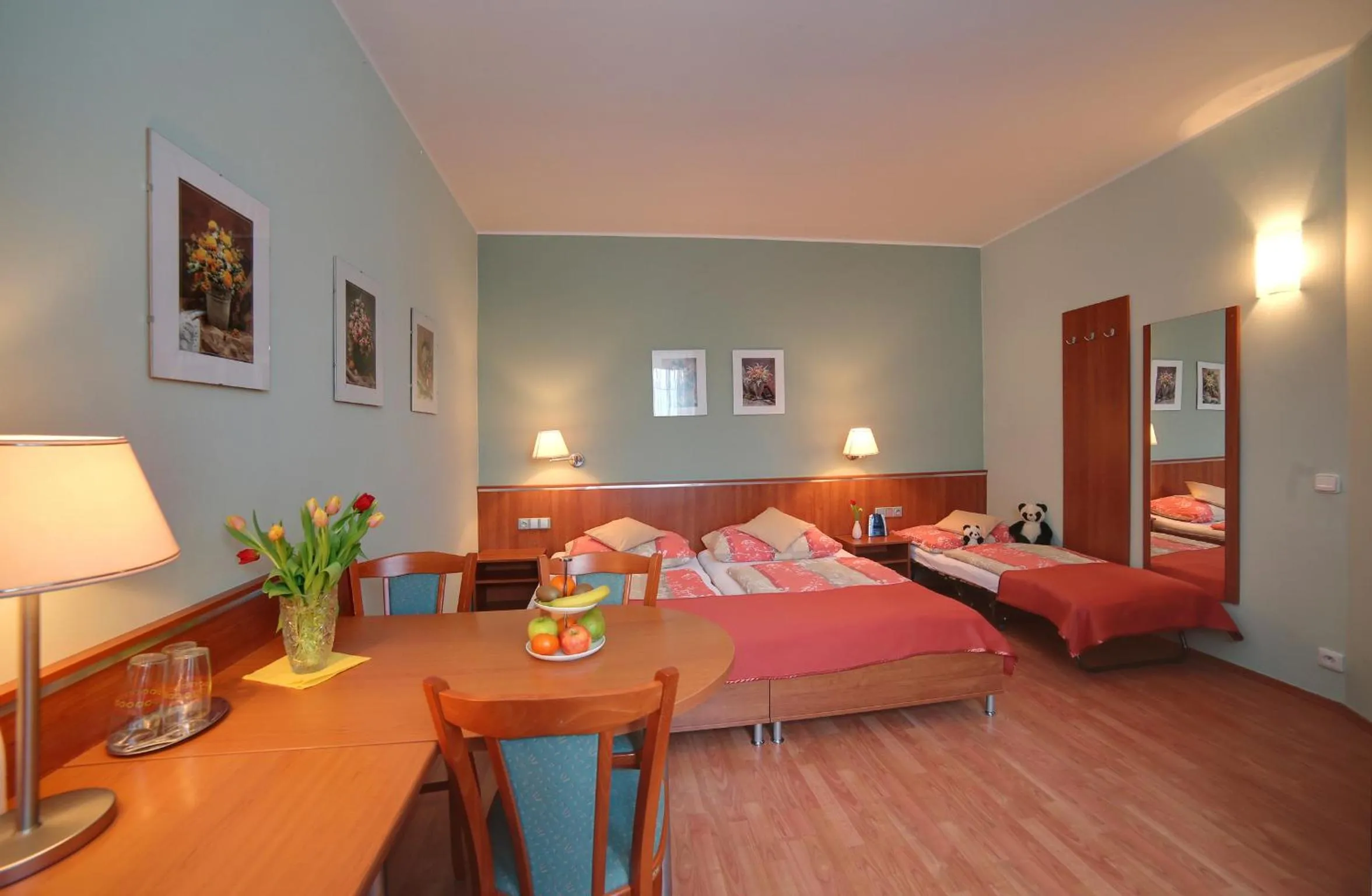 Food and drinks, Bed in Penzion Fan
