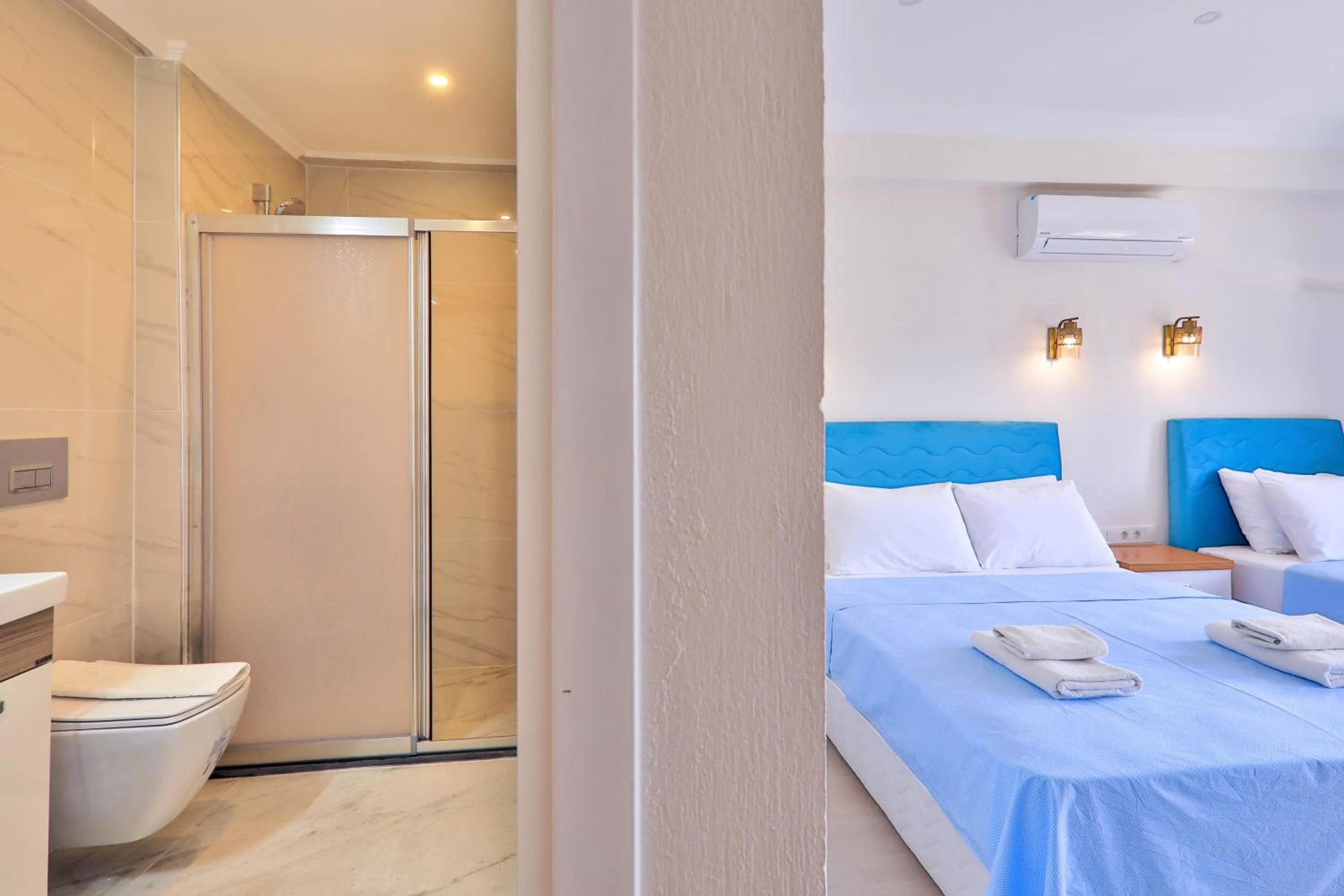 Bed in St. Nicholas Pension