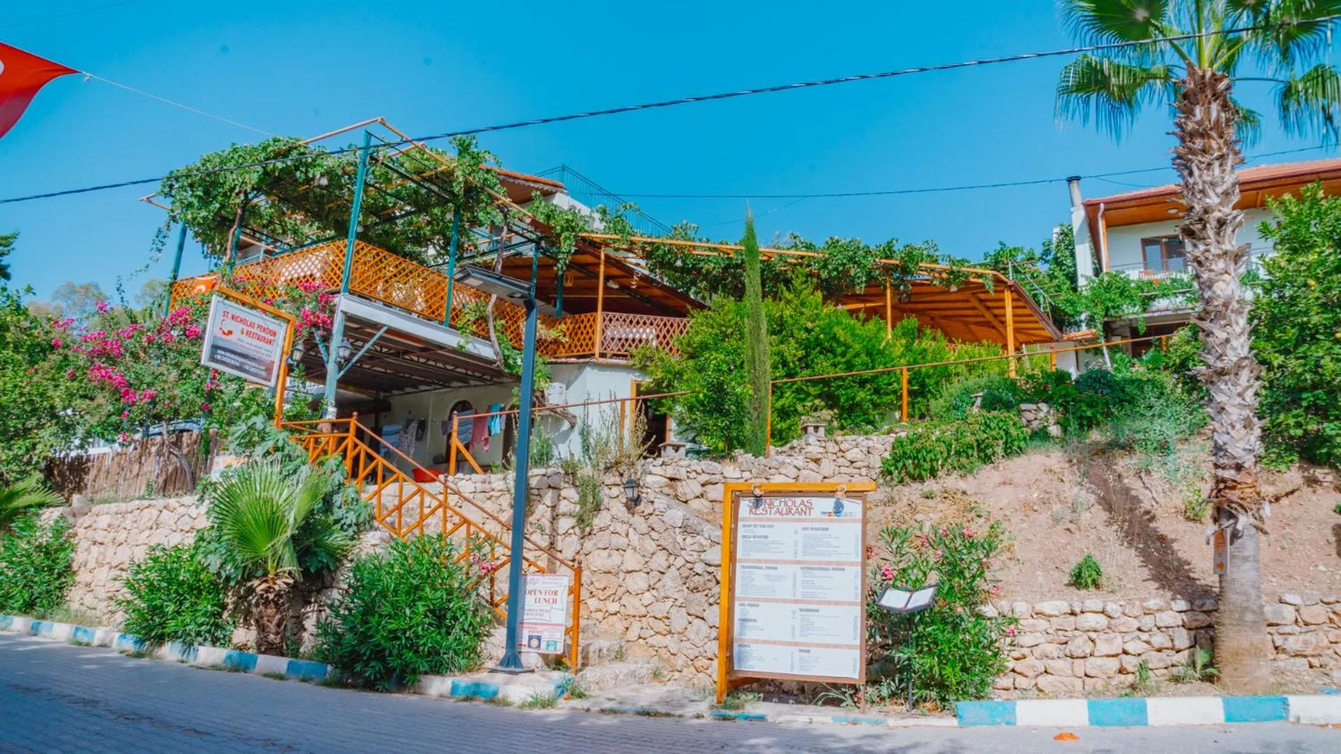 Off site in St. Nicholas Pension