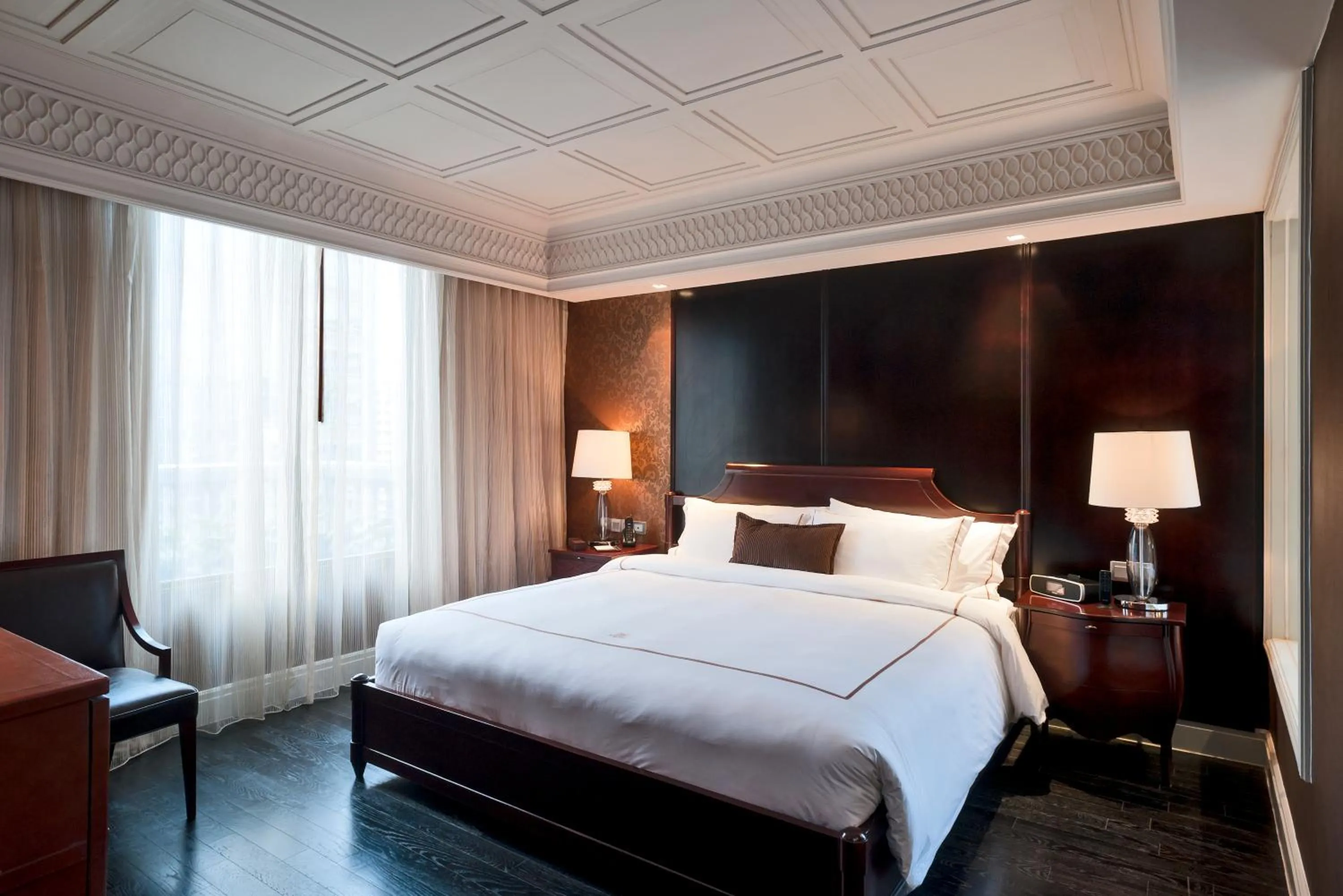 View (from property/room), Bed in Hotel Muse Bangkok, Autograph Collection