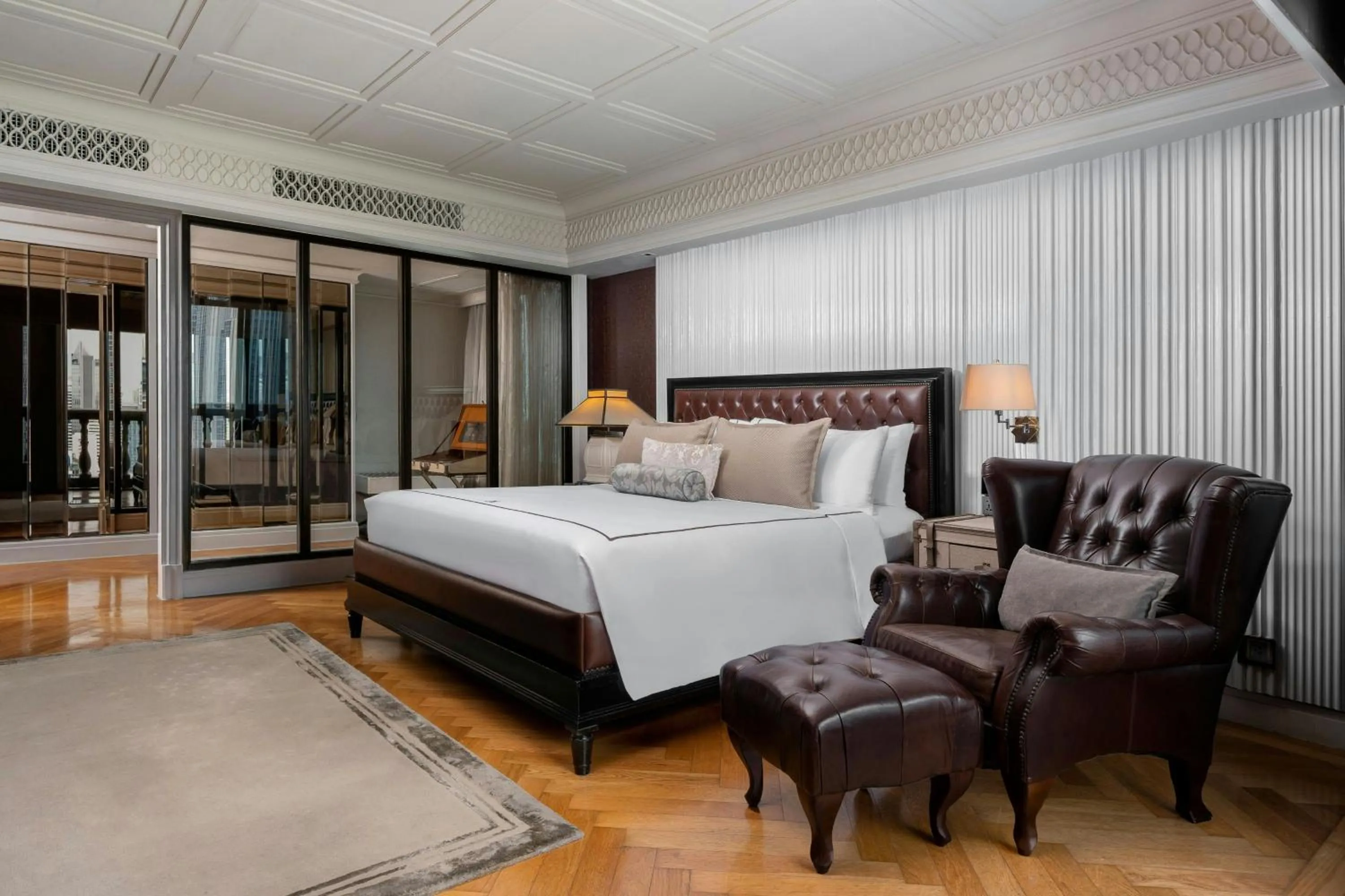 Photo of the whole room, Bed in Hotel Muse Bangkok, Autograph Collection