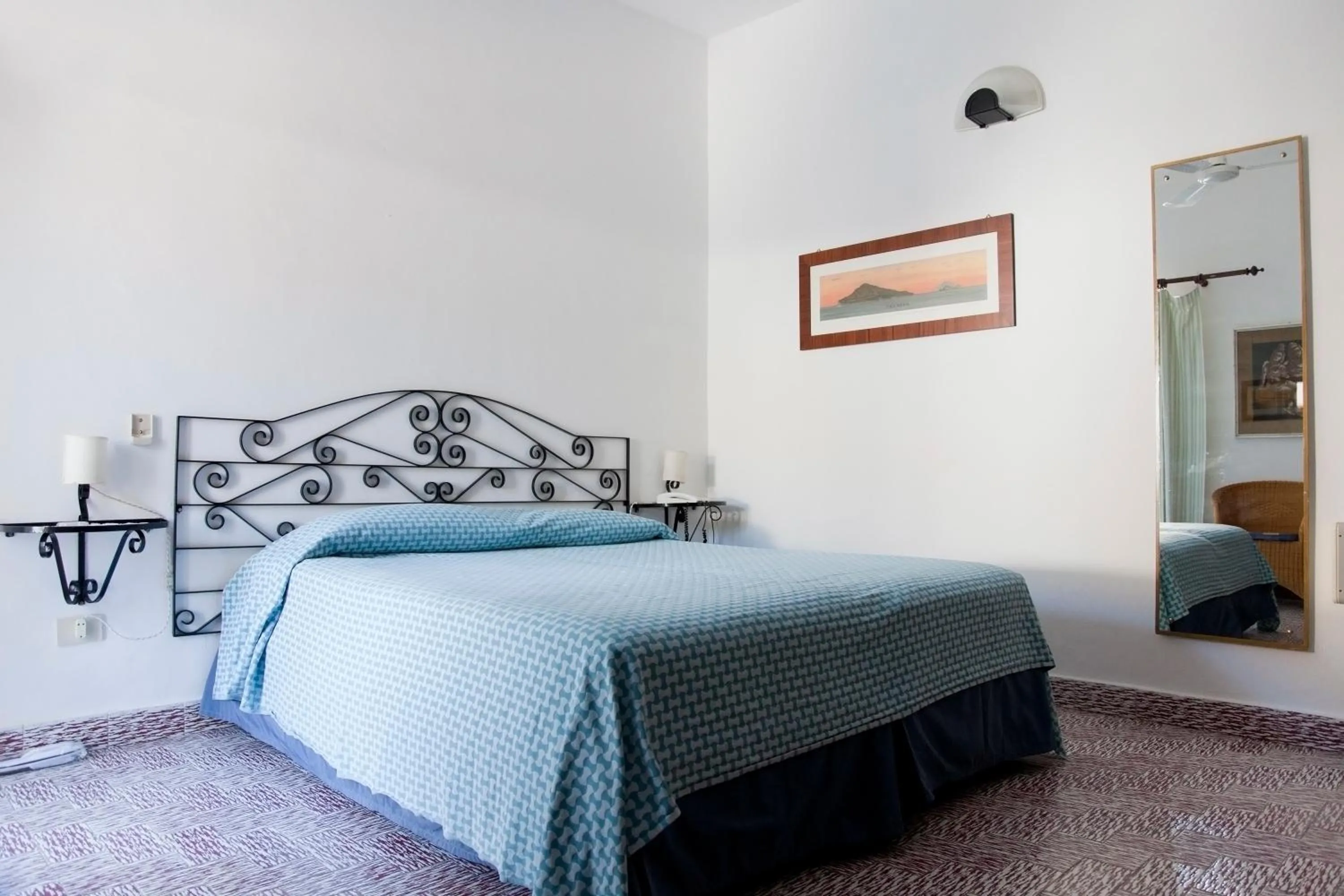 Bed in Hotel Cincotta