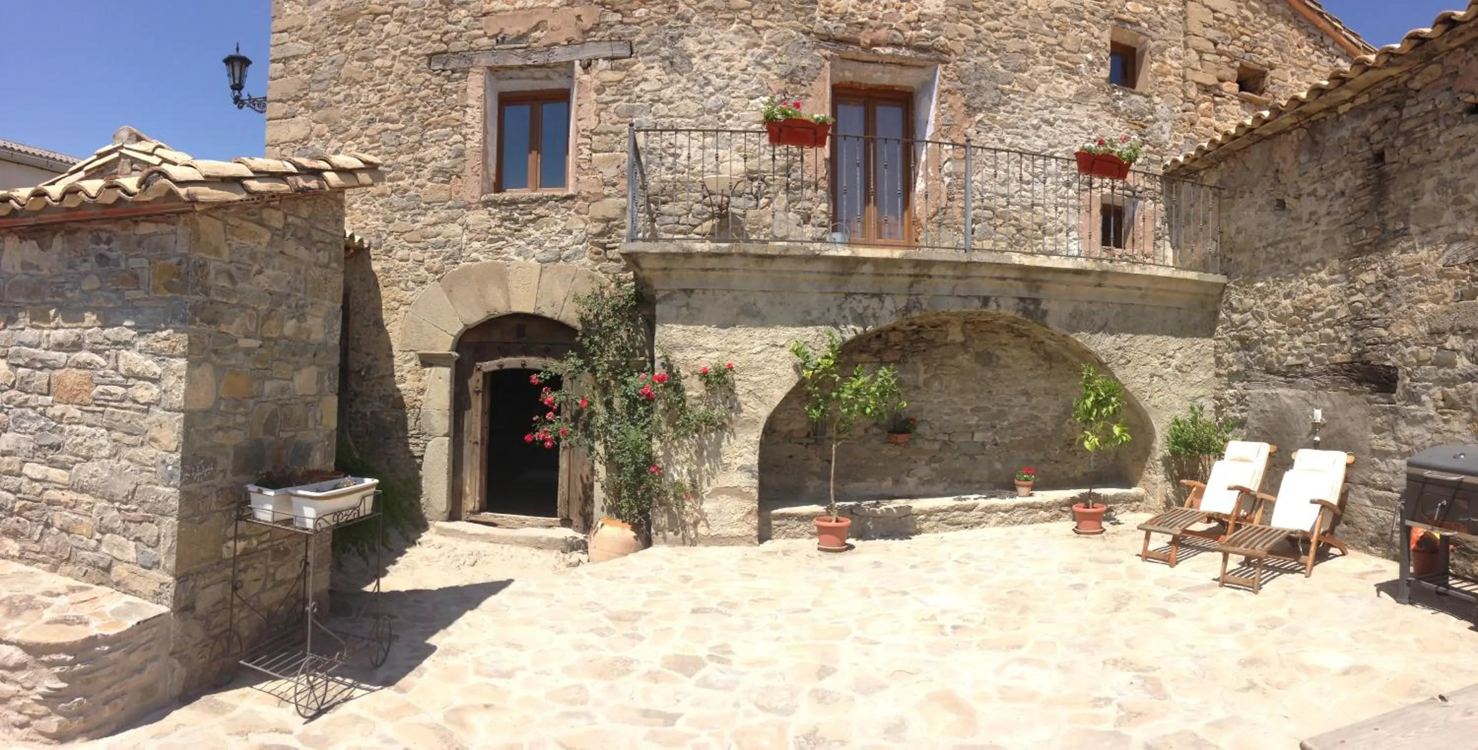 Patio in Casa Lascorz