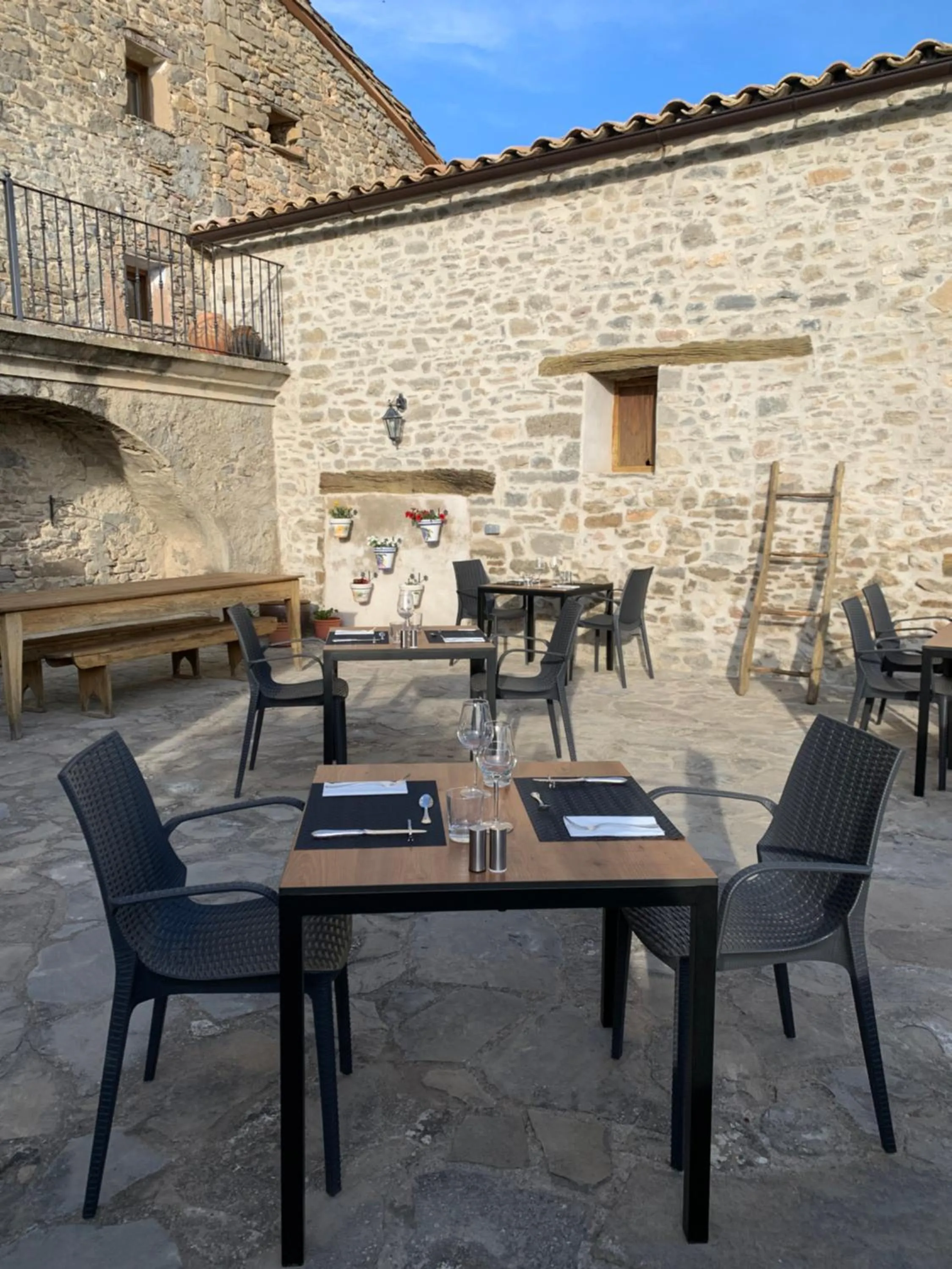 Patio in Casa Lascorz