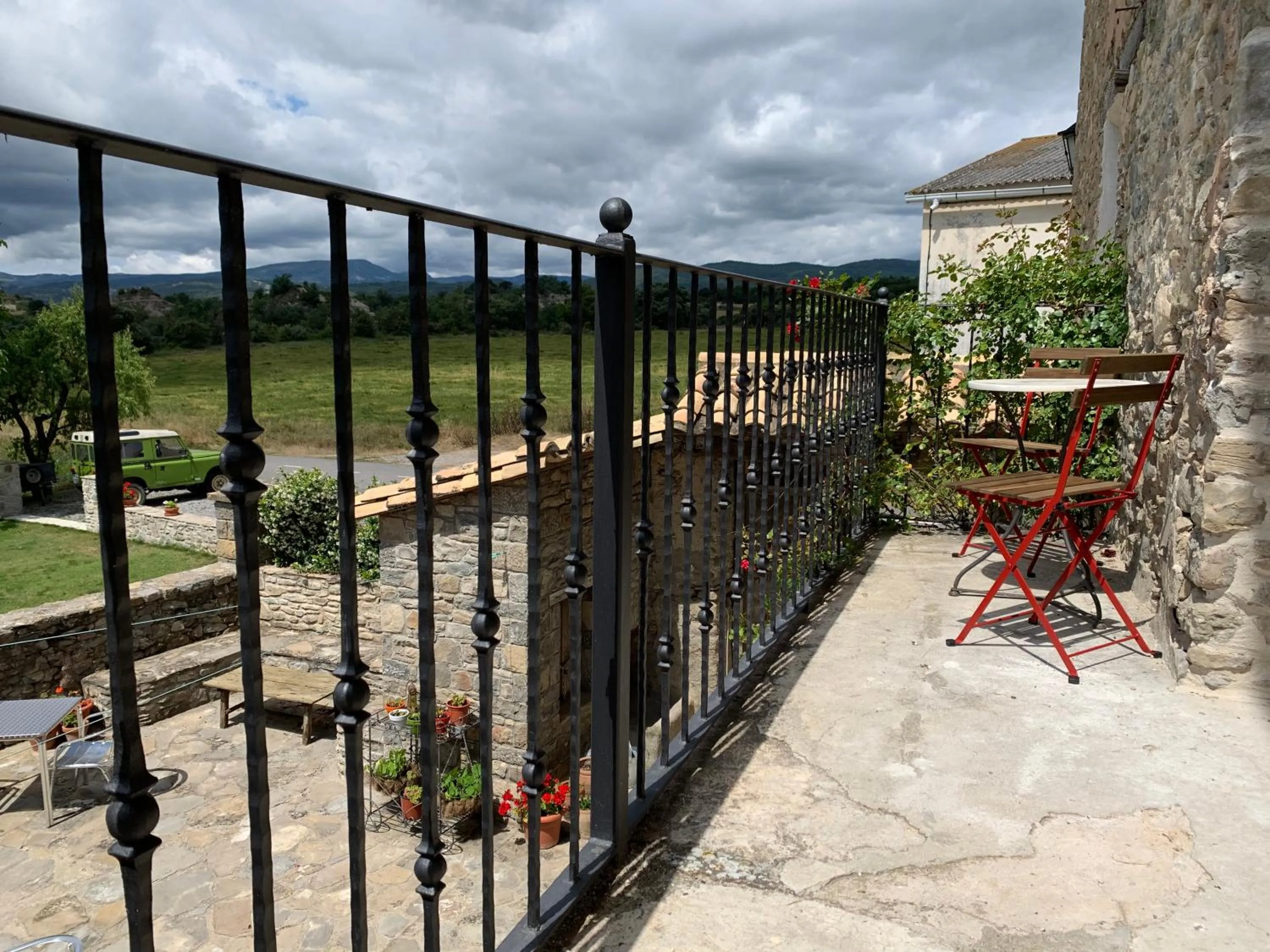 Patio in Casa Lascorz