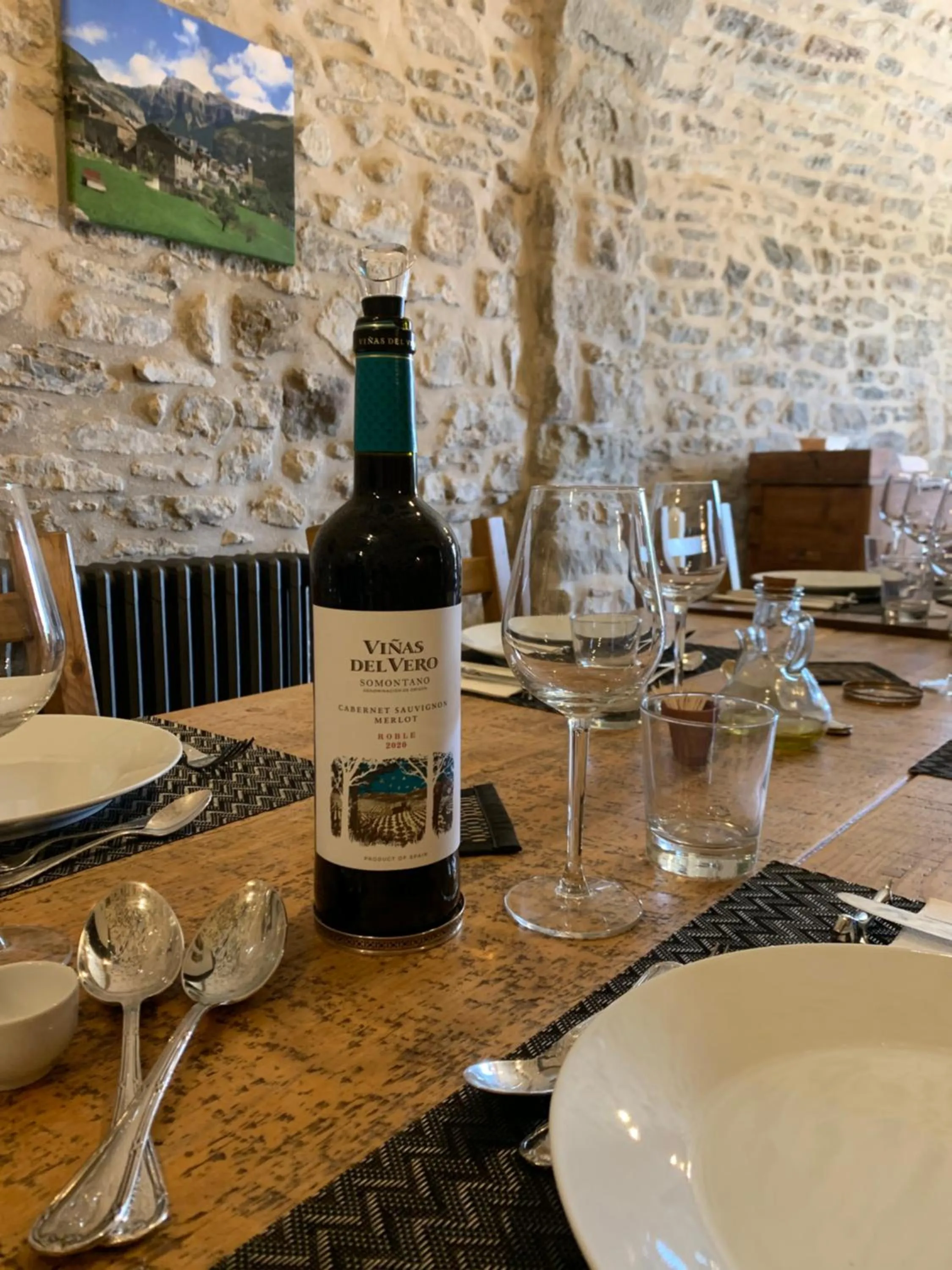 Food and drinks in Casa Lascorz