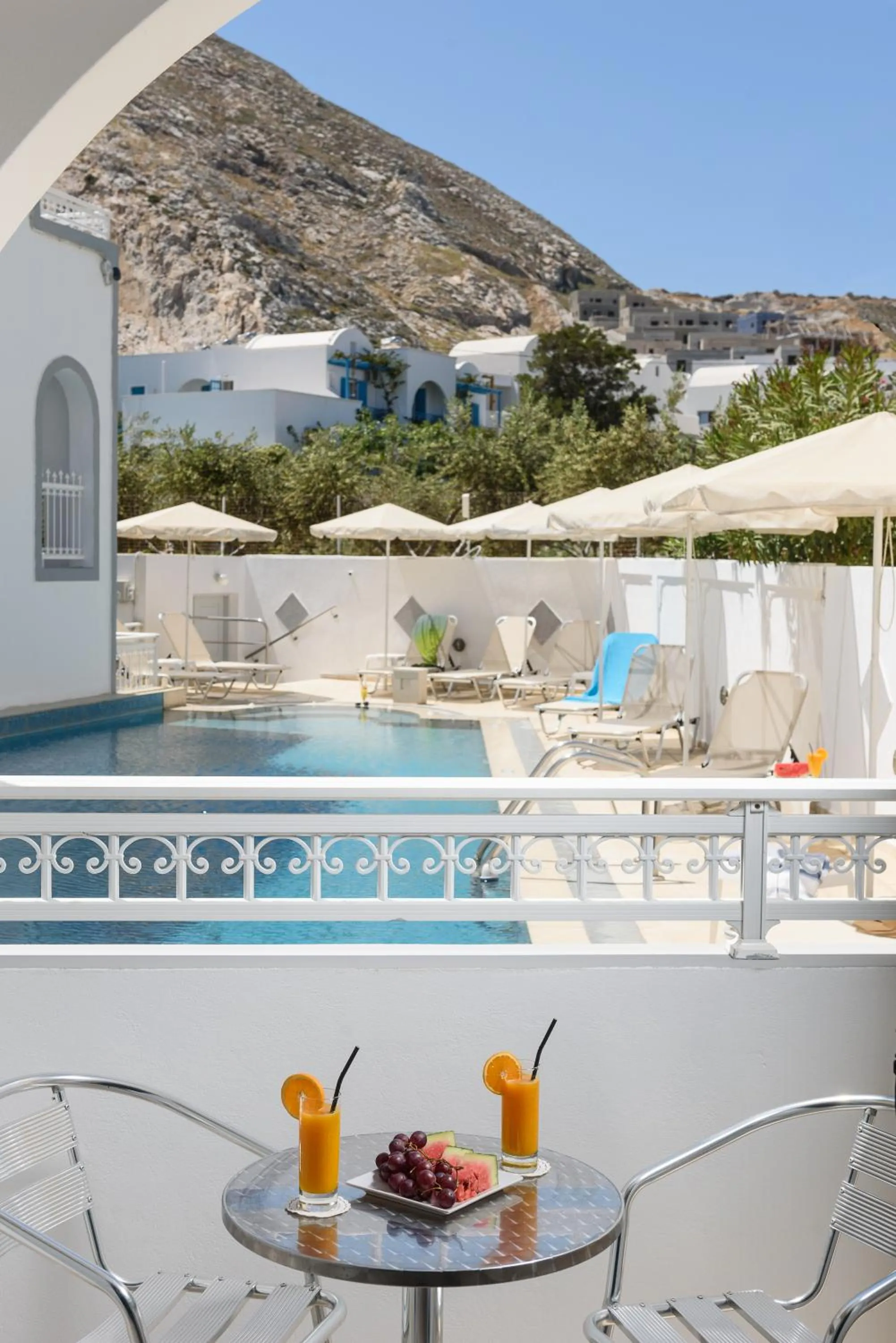 Balcony/Terrace in Glaros Hotel