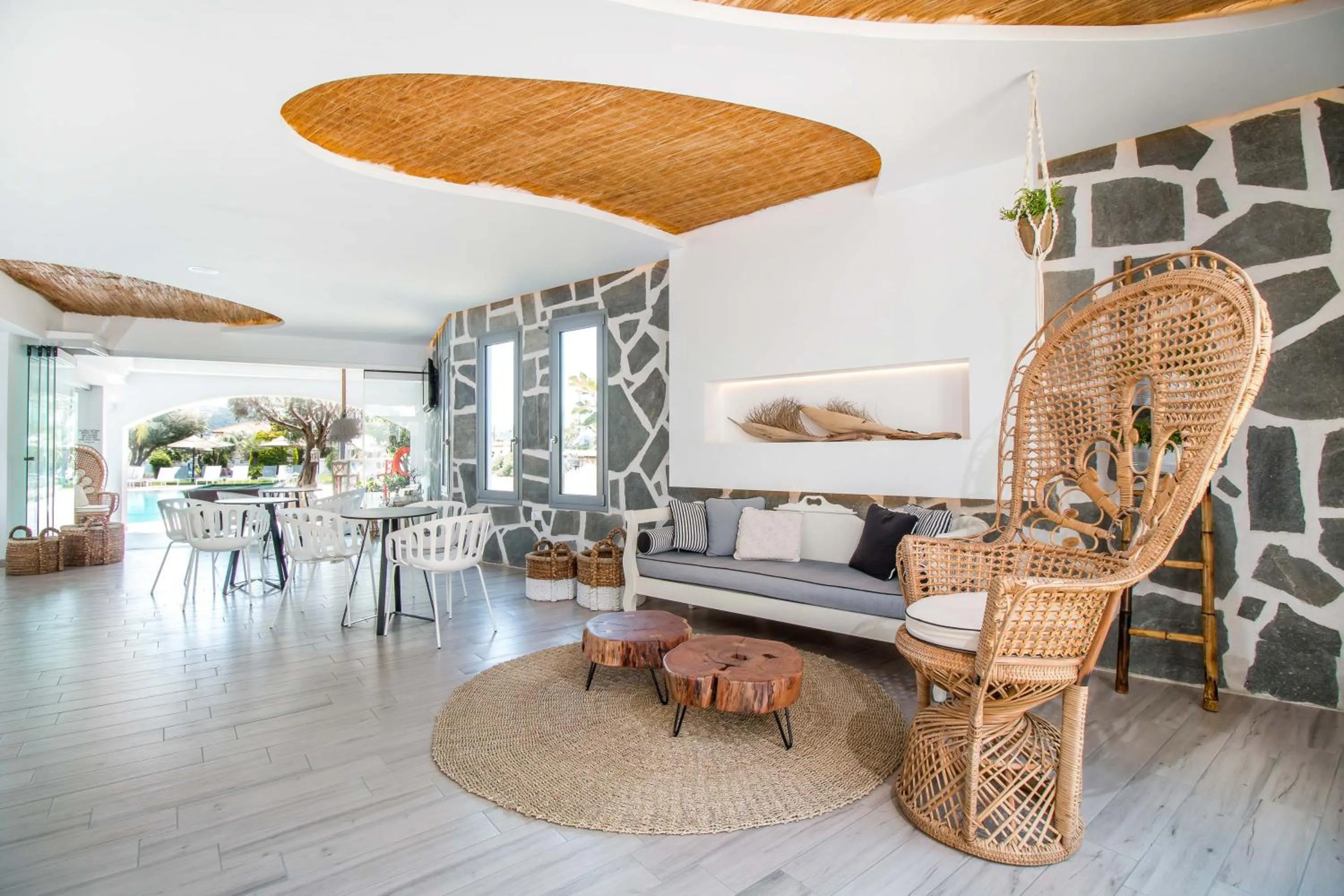 Lobby or reception in Malibu Boutique Studios & Bungalows