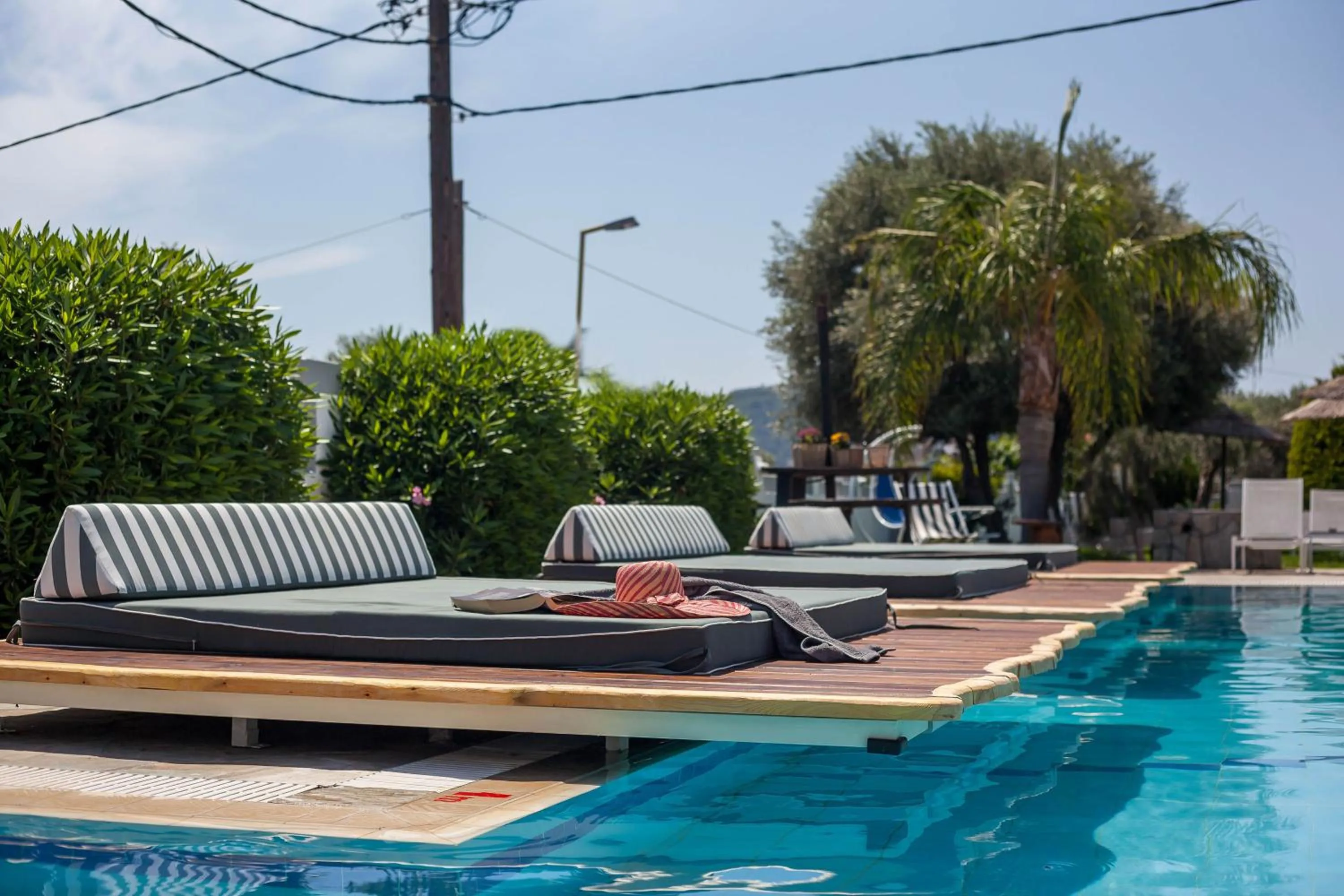 Swimming pool in Malibu Boutique Studios & Bungalows