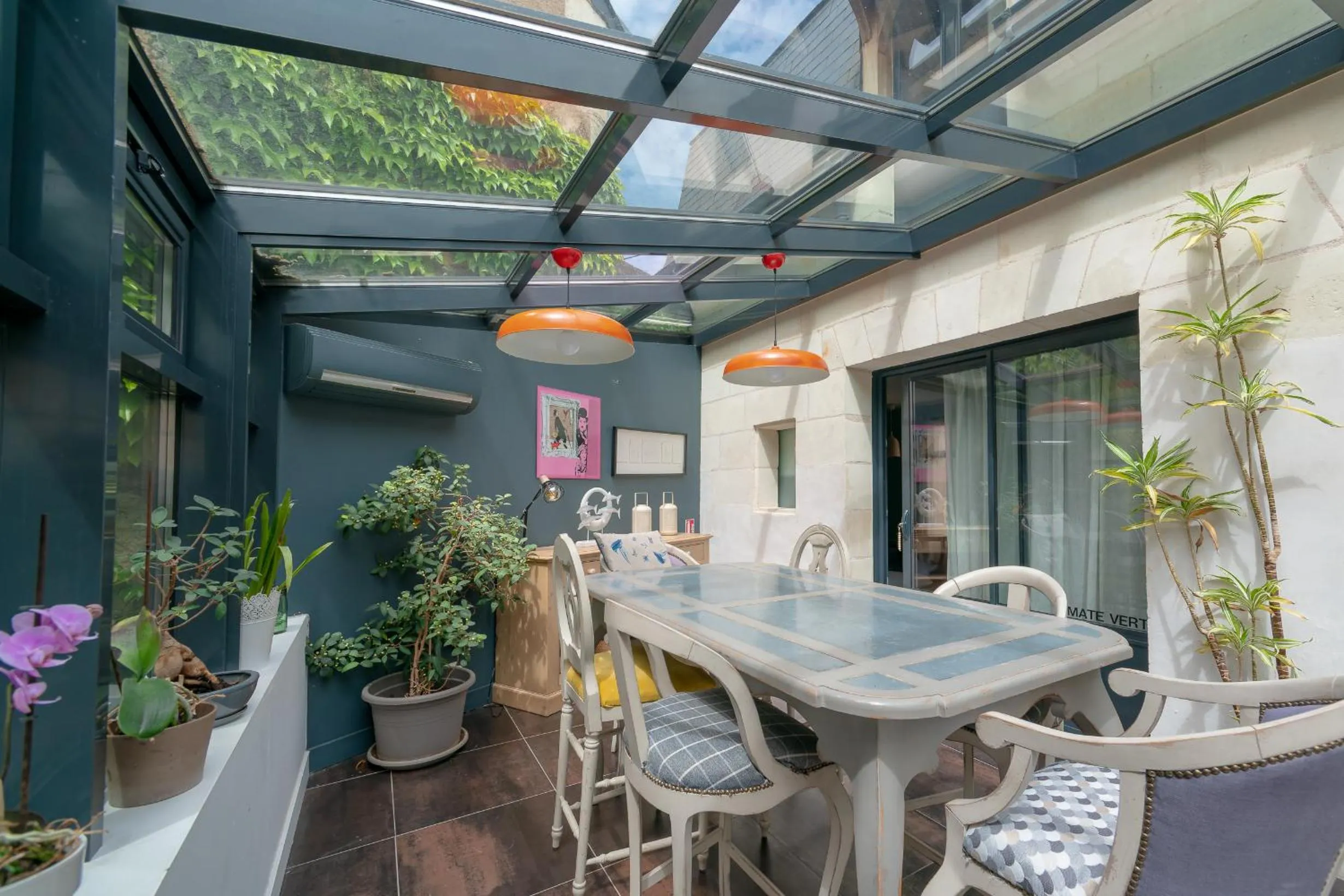 Seating area in Maison d'hôtes Villa Richelieu
