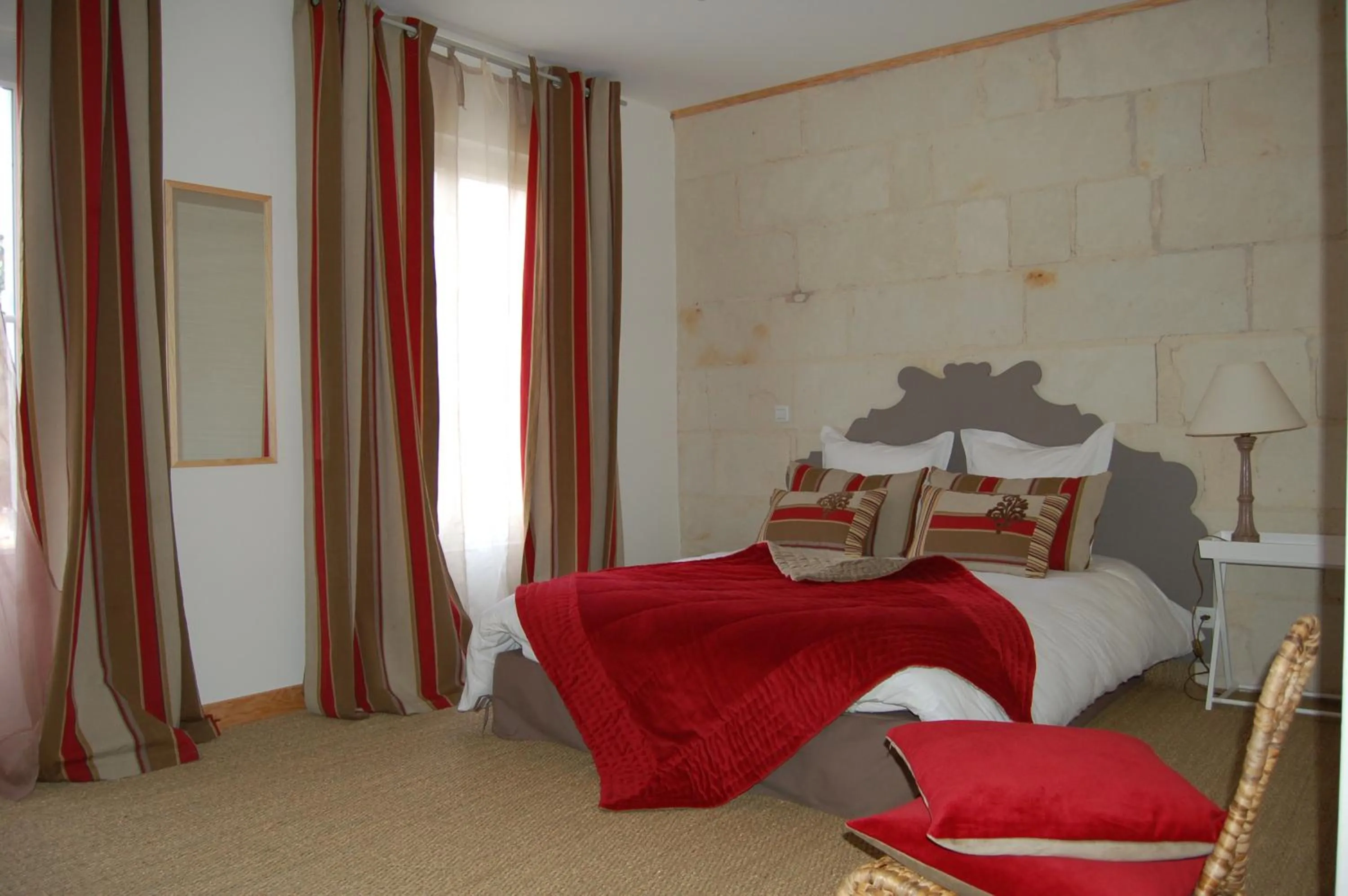 Bed in Maison d'hôtes Villa Richelieu