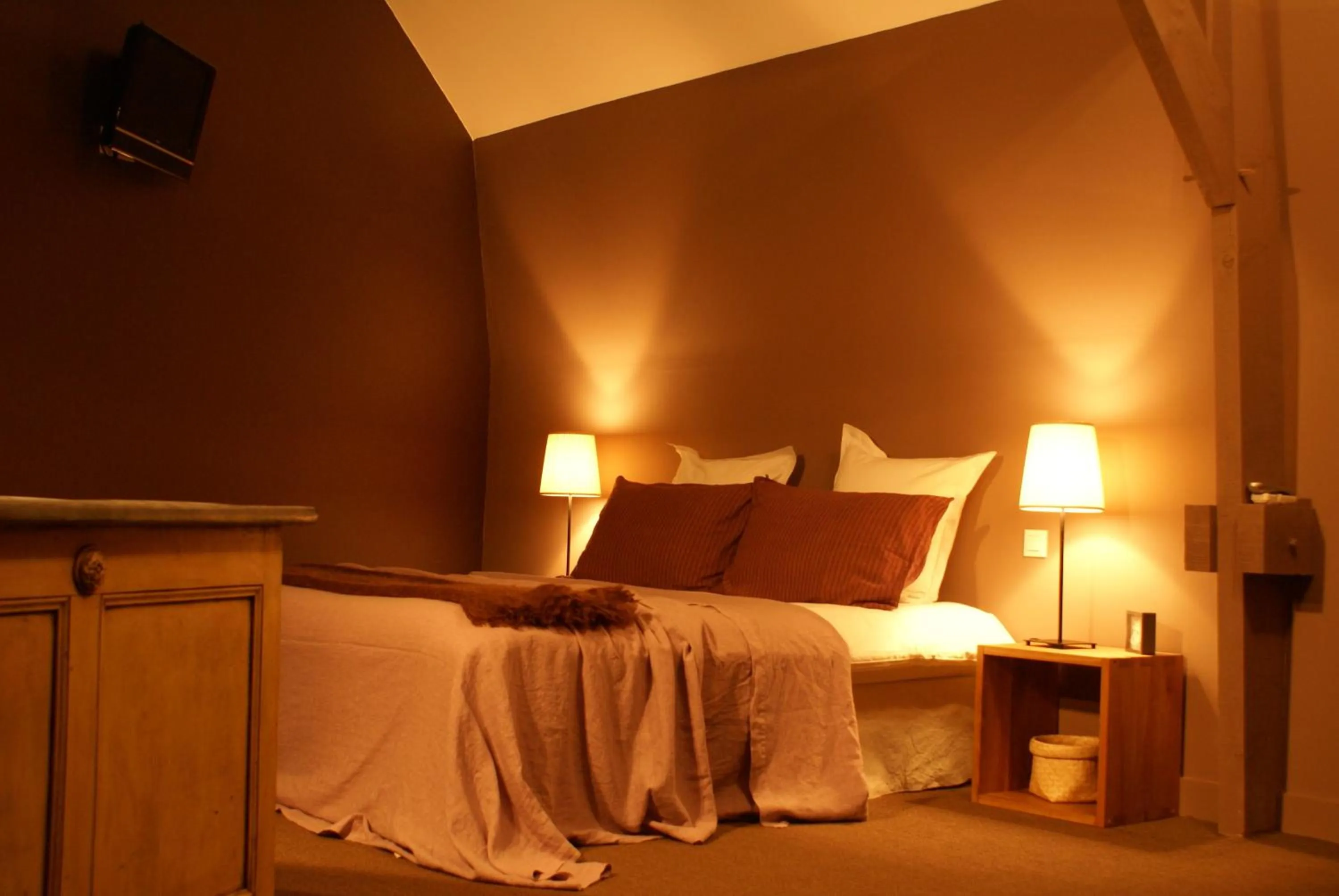 Photo of the whole room, Bed in Maison d'hôtes Villa Richelieu