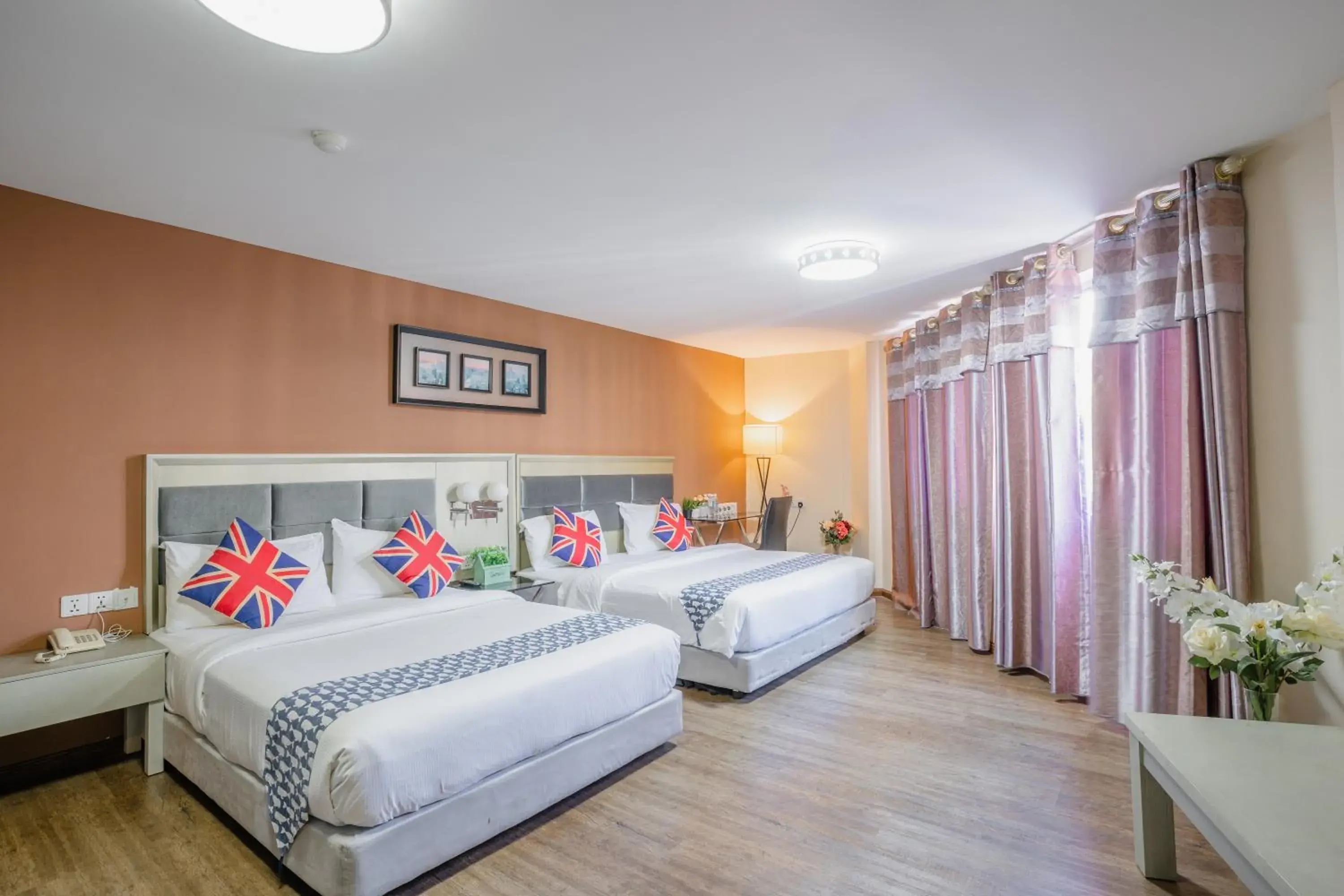 Deluxe Family Quad in Euro Rich Hotel Melaka Deluxe Family Quad in Euro Rich Hotel Melaka