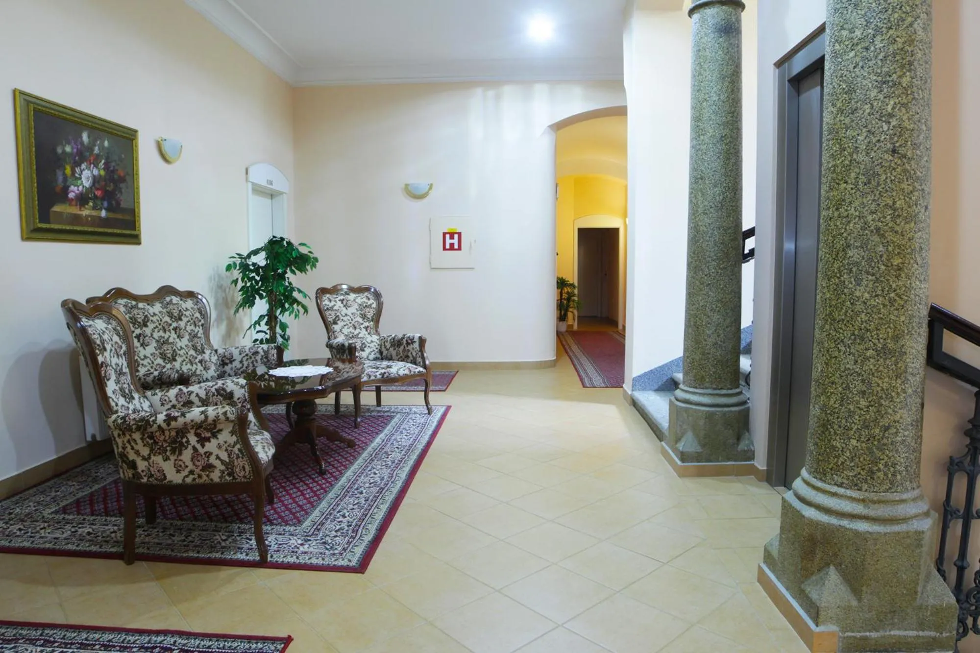 Area and facilities in Hotel Pavlov