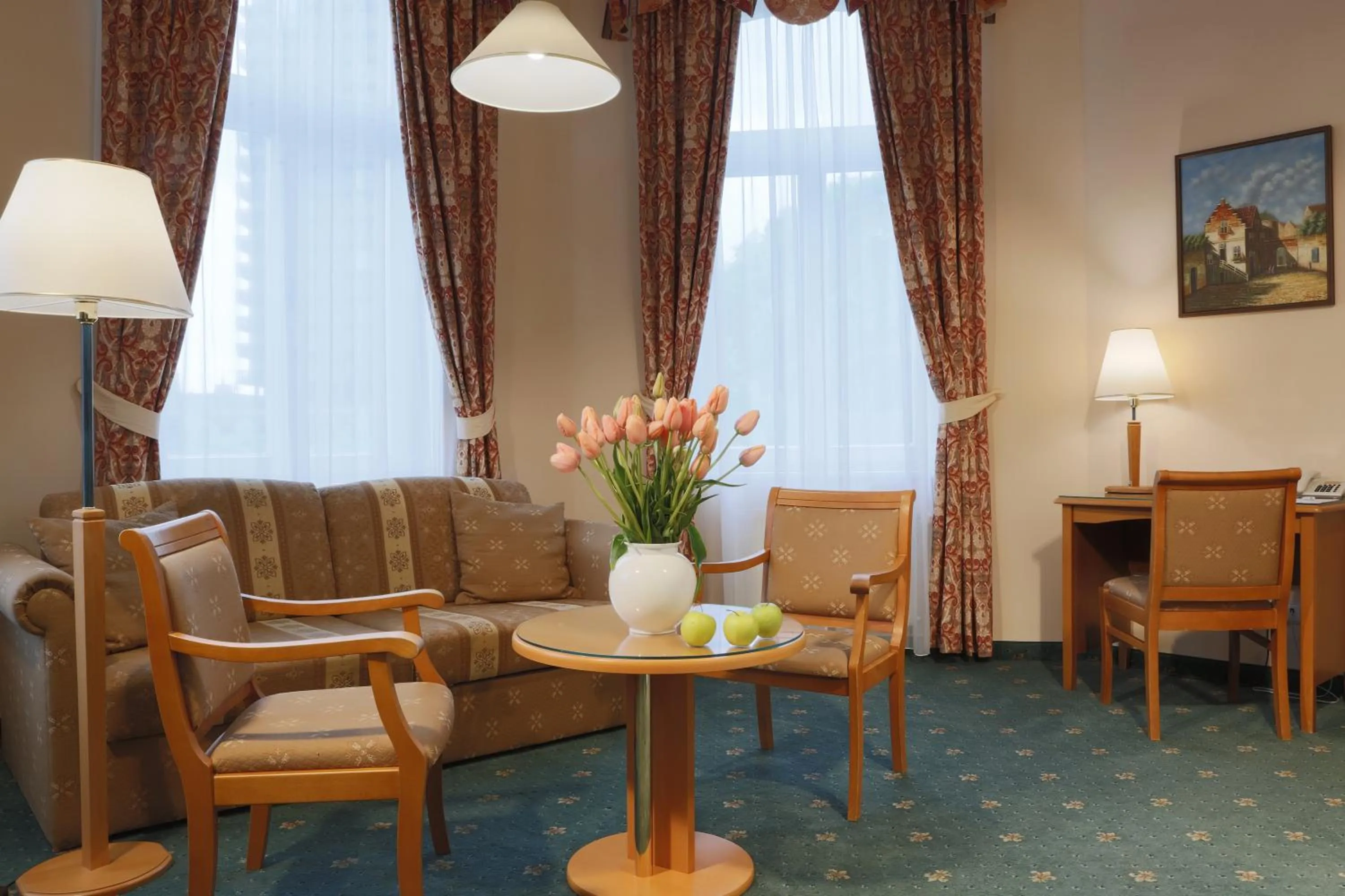 Living room in Hotel Pavlov