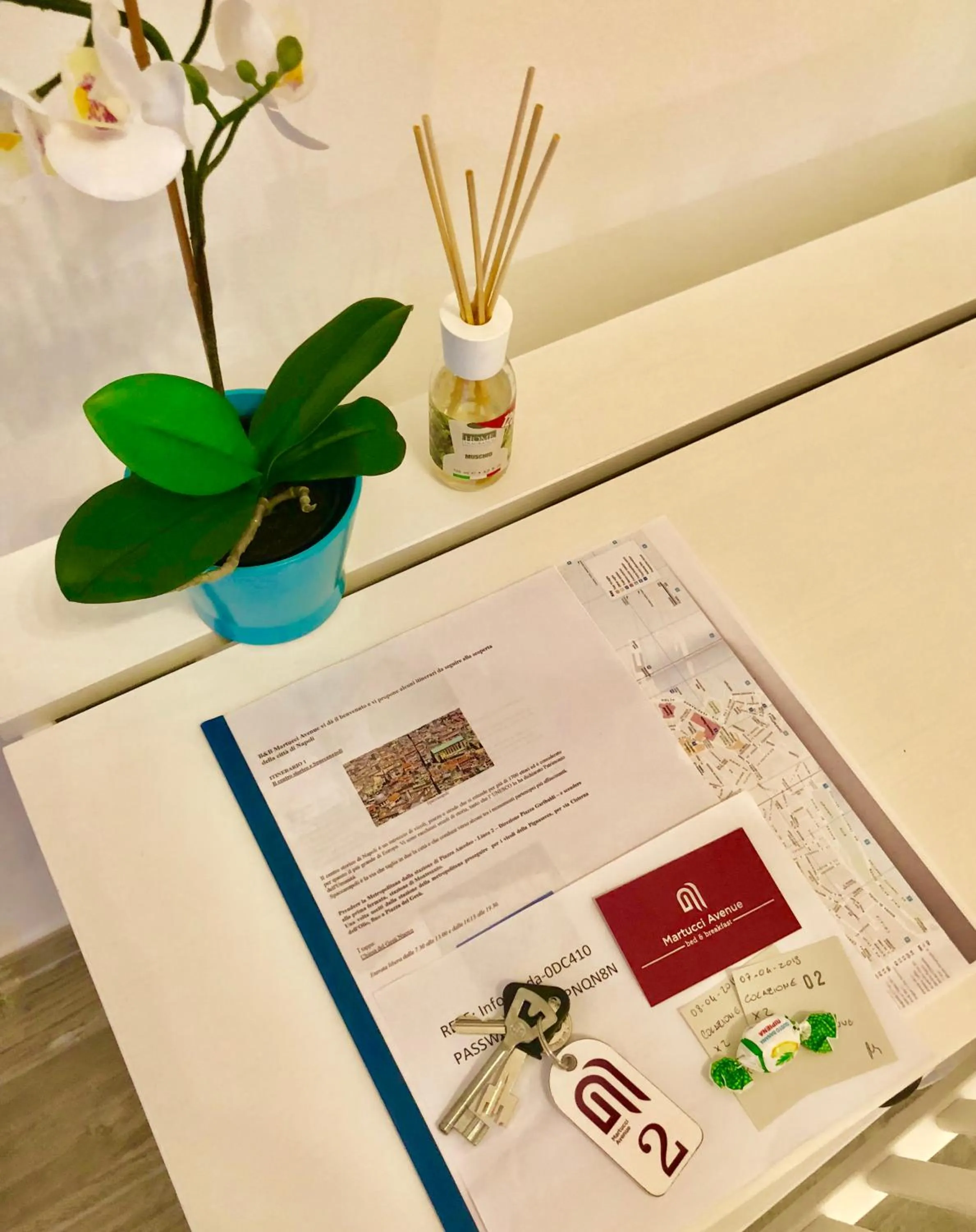 Text overlay in B&B Martucci Avenue