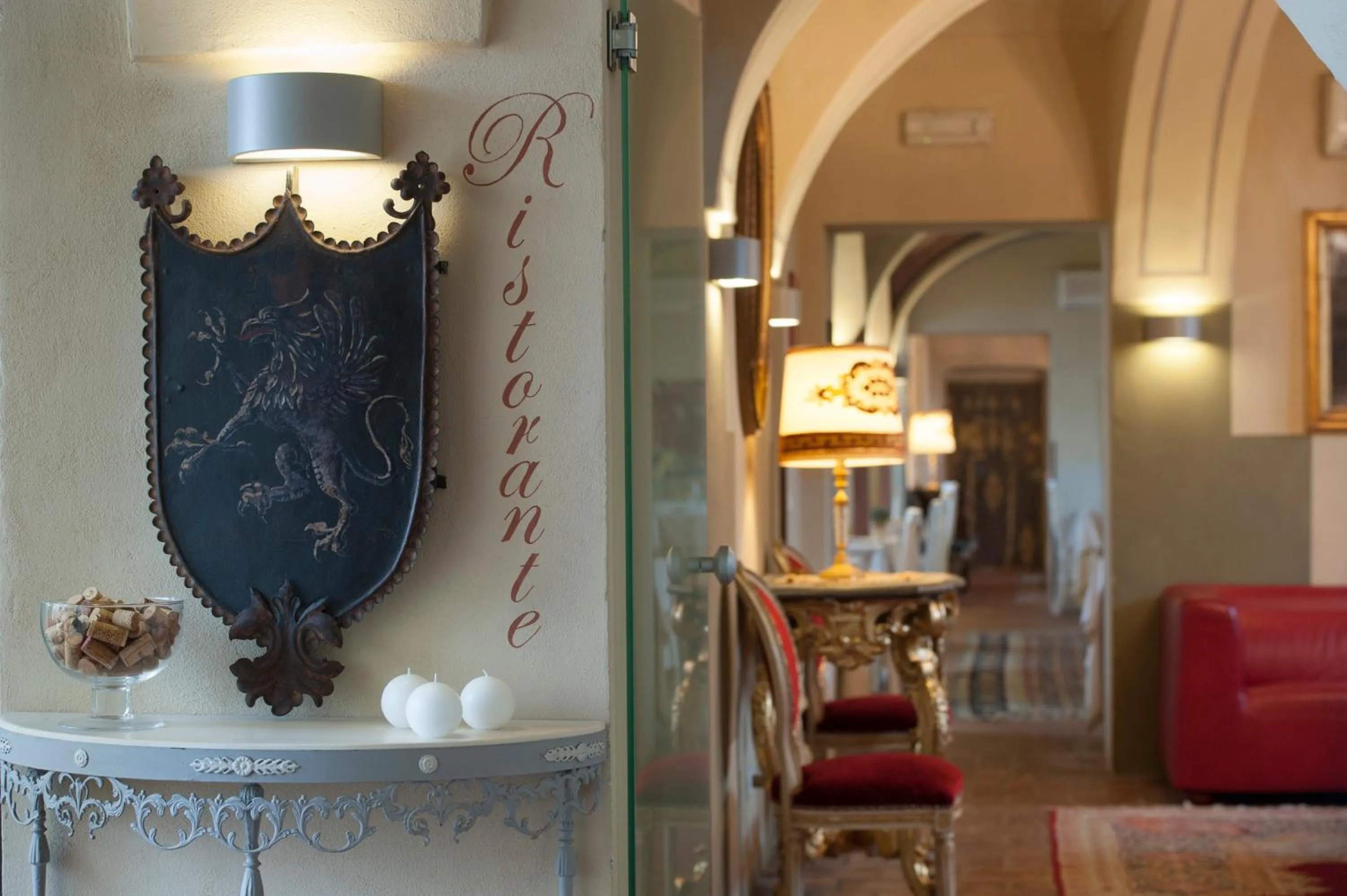 Decorative detail in Hotel Il Campanile