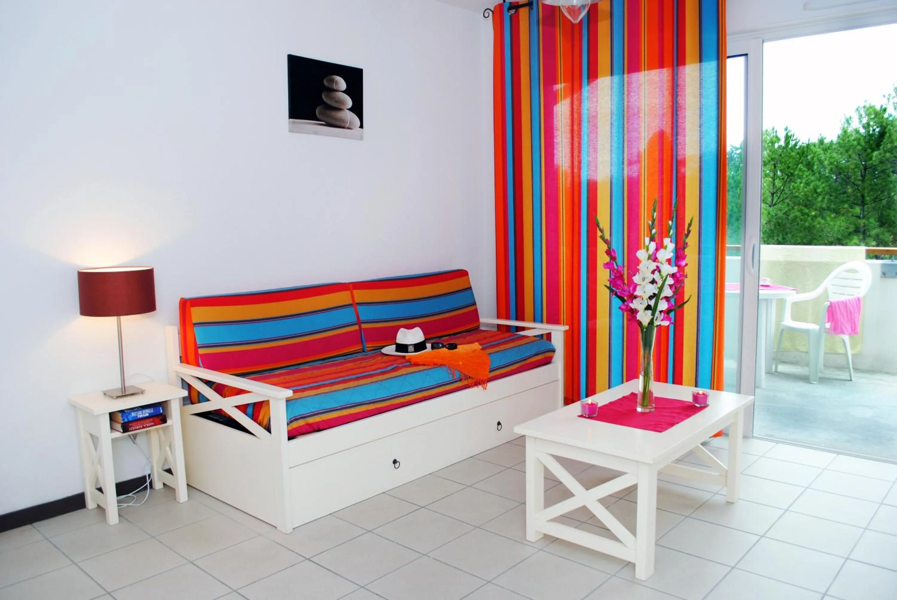 Living room in Résidence Néméa Les Terrasses de l'Océan