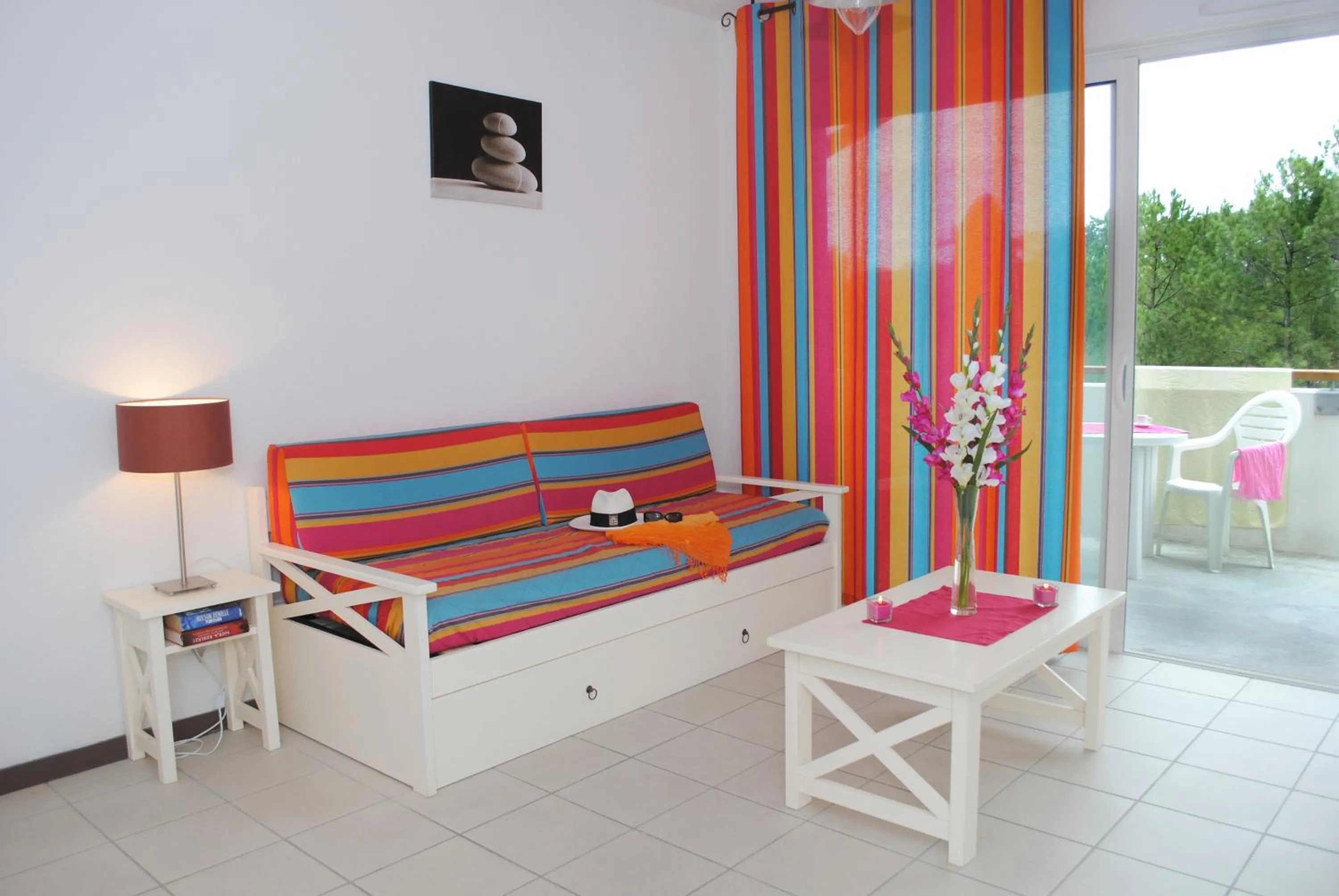 Living room in Résidence Néméa Les Terrasses de l'Océan