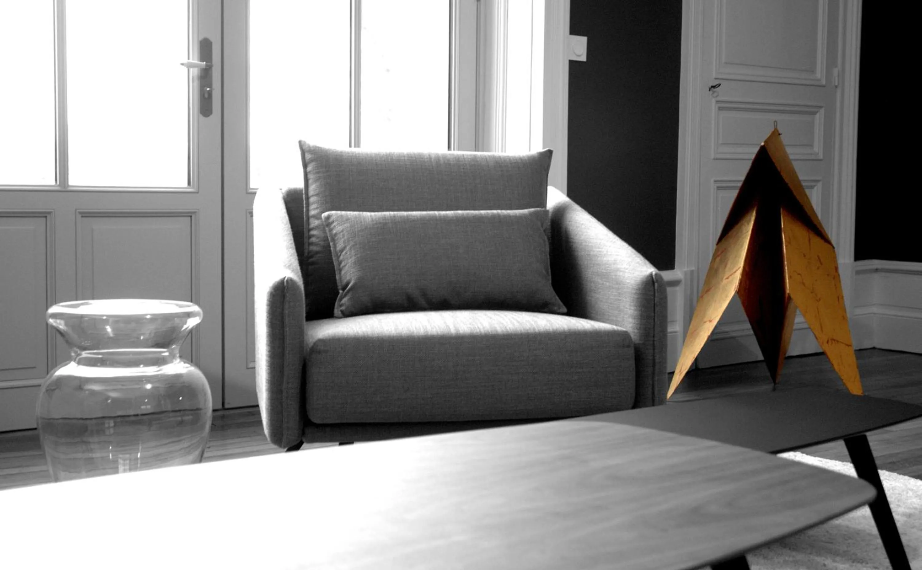 Communal lounge/ TV room in Les Demeures de Valette