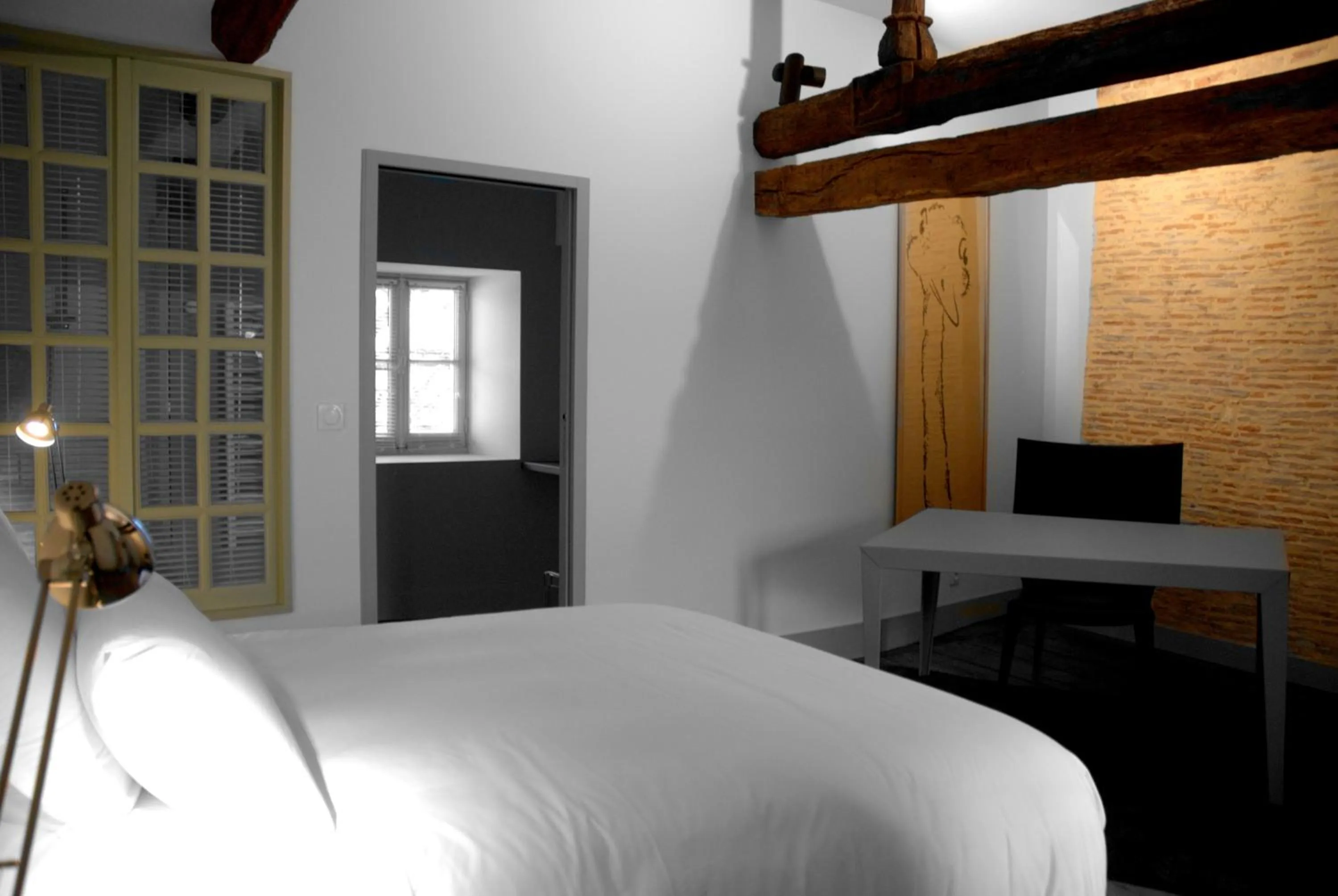 Seating area, Bed in Les Demeures de Valette