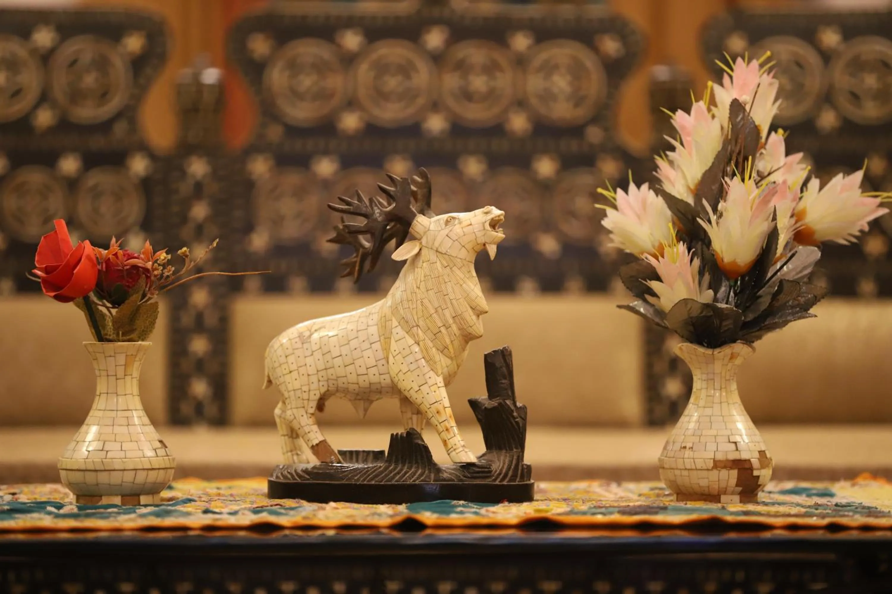 Decorative detail in The Kothi Heritage