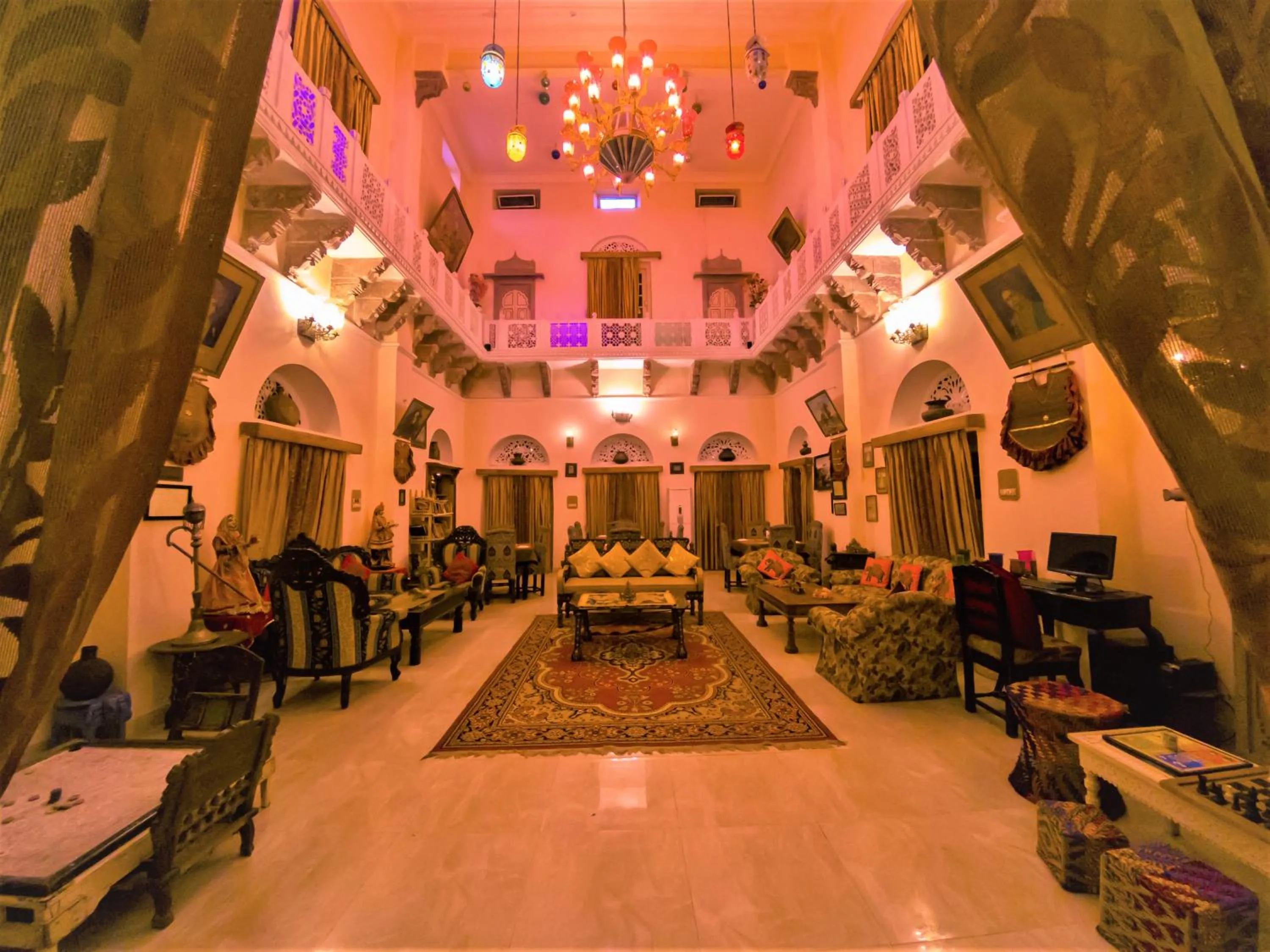Lobby or reception in The Kothi Heritage