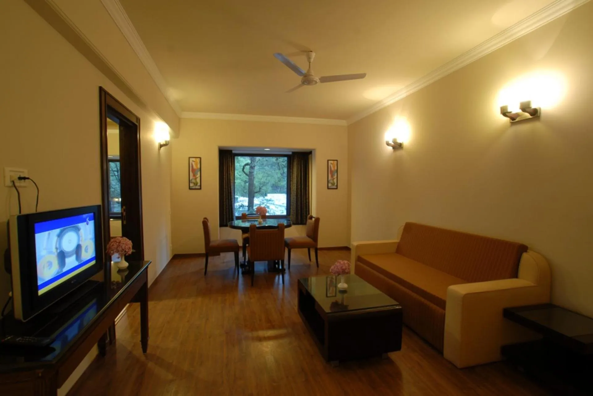 Seating area in Vikram Vintage Inn