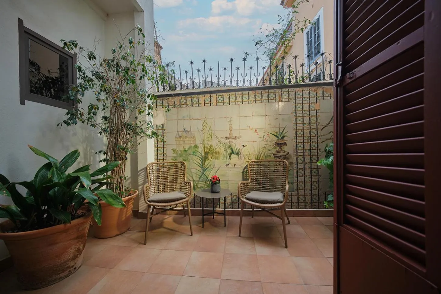 Balcony/Terrace in Can Cera Hotel