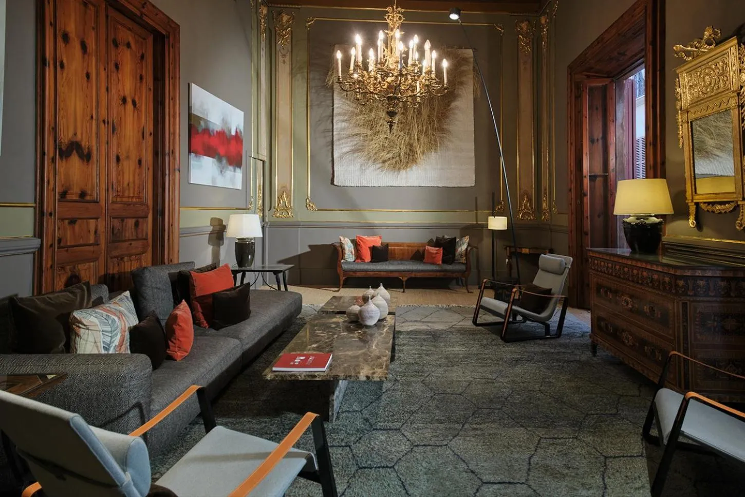 Living room in Can Cera Hotel