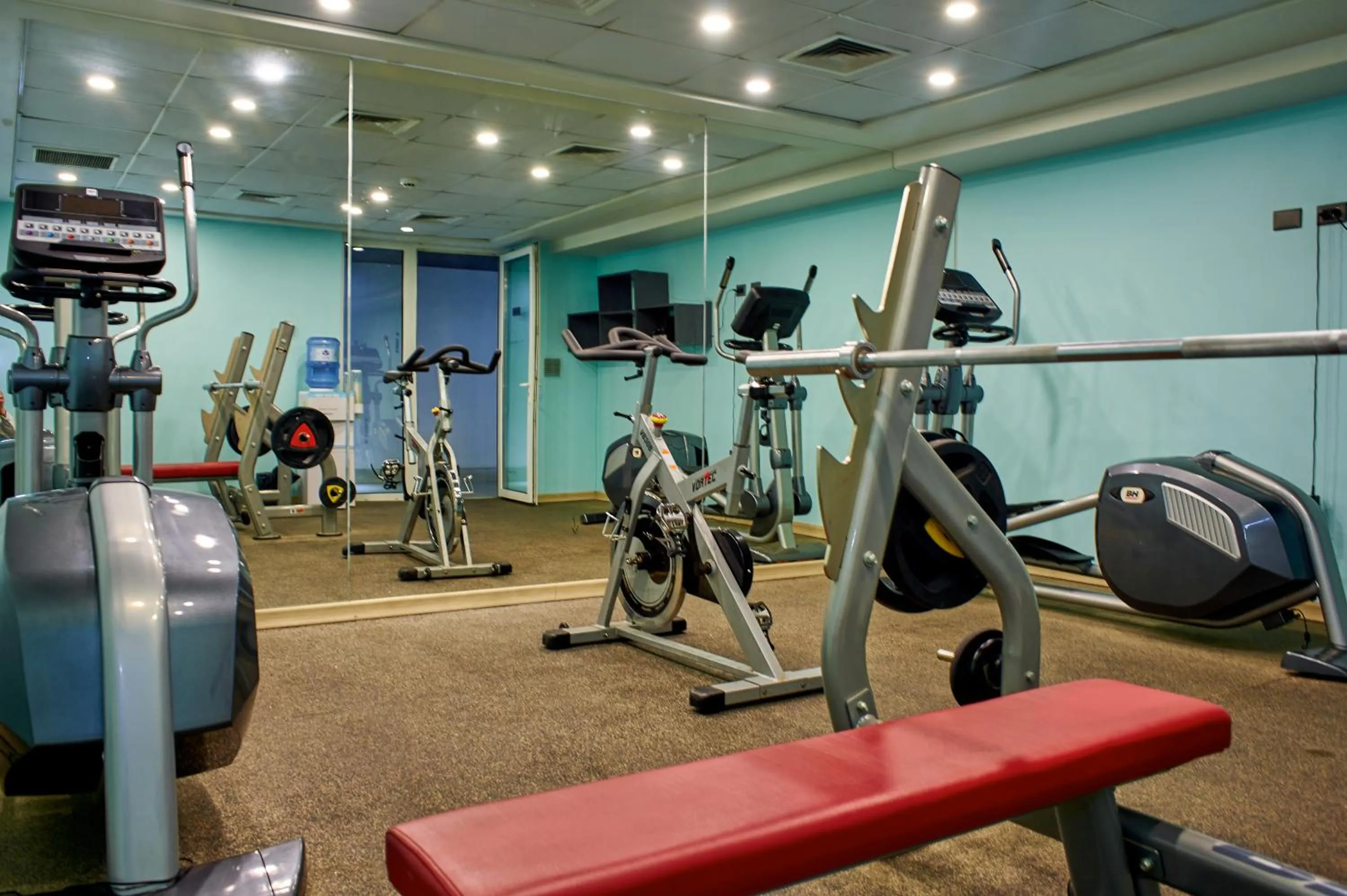 Fitness centre/facilities in Hotel Diego de Almagro Talca Express