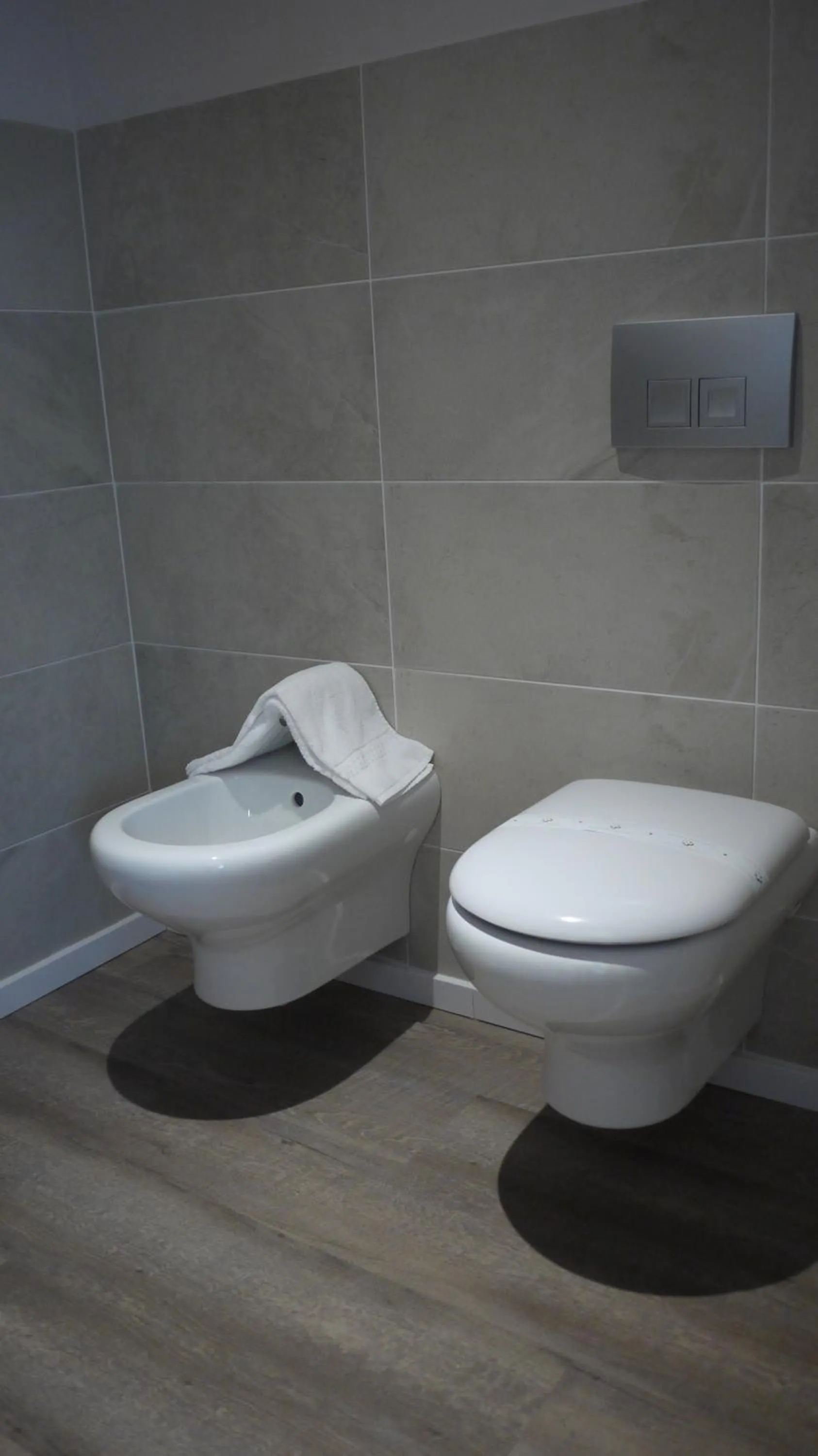 Toilet in Hotel Europa