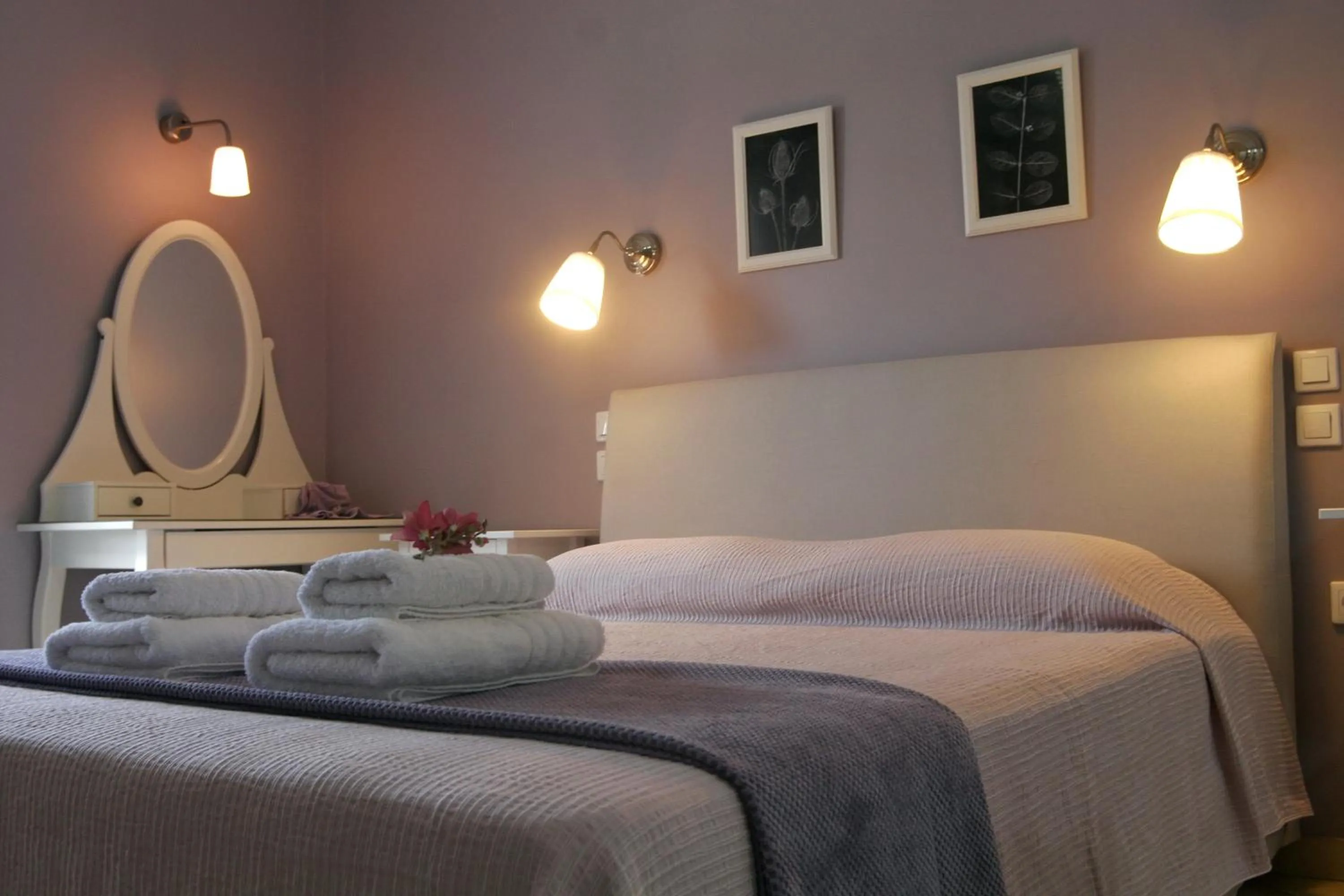 Bed in Boutique Hotel Iasmos