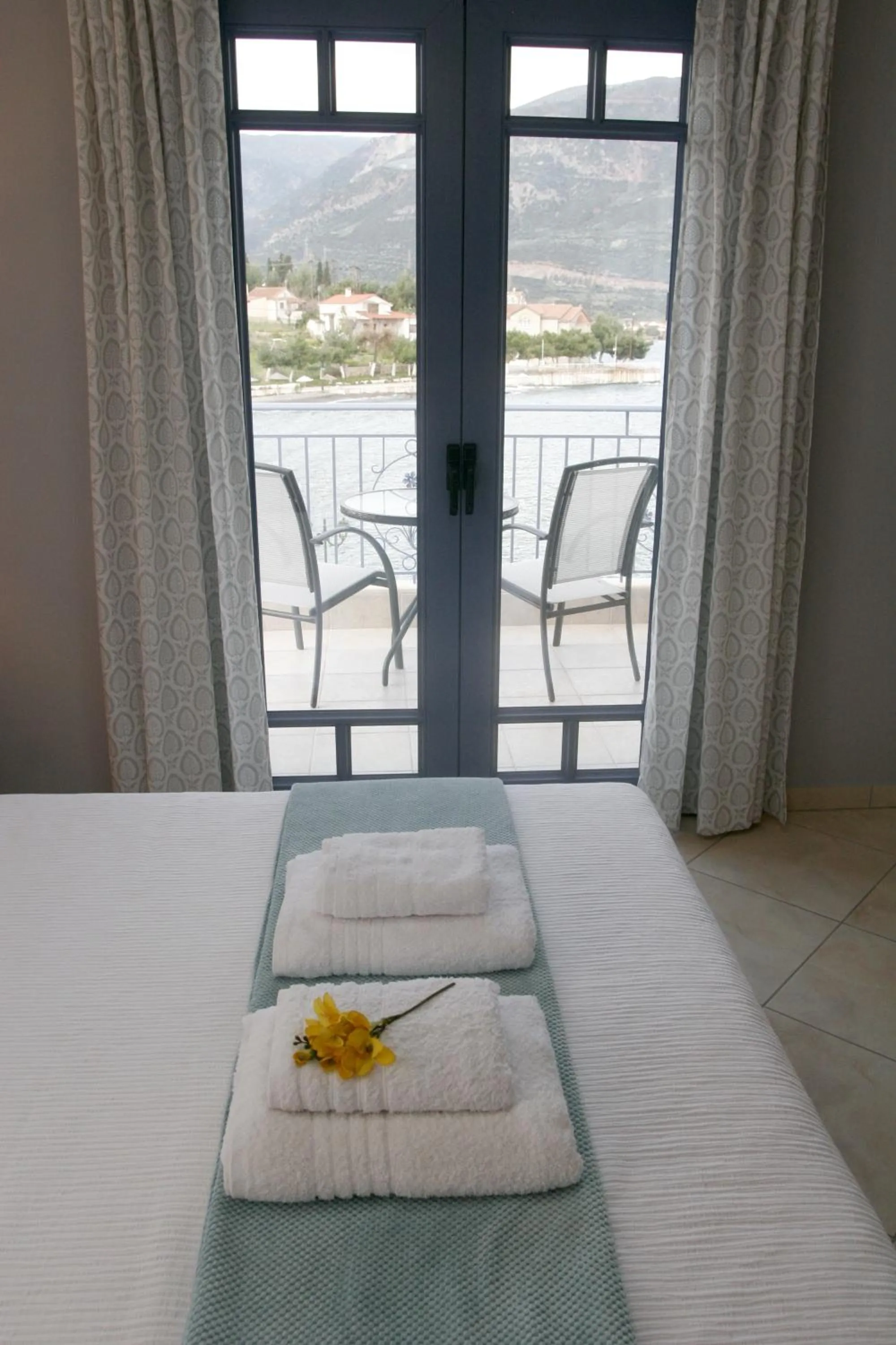 Bed in Boutique Hotel Iasmos