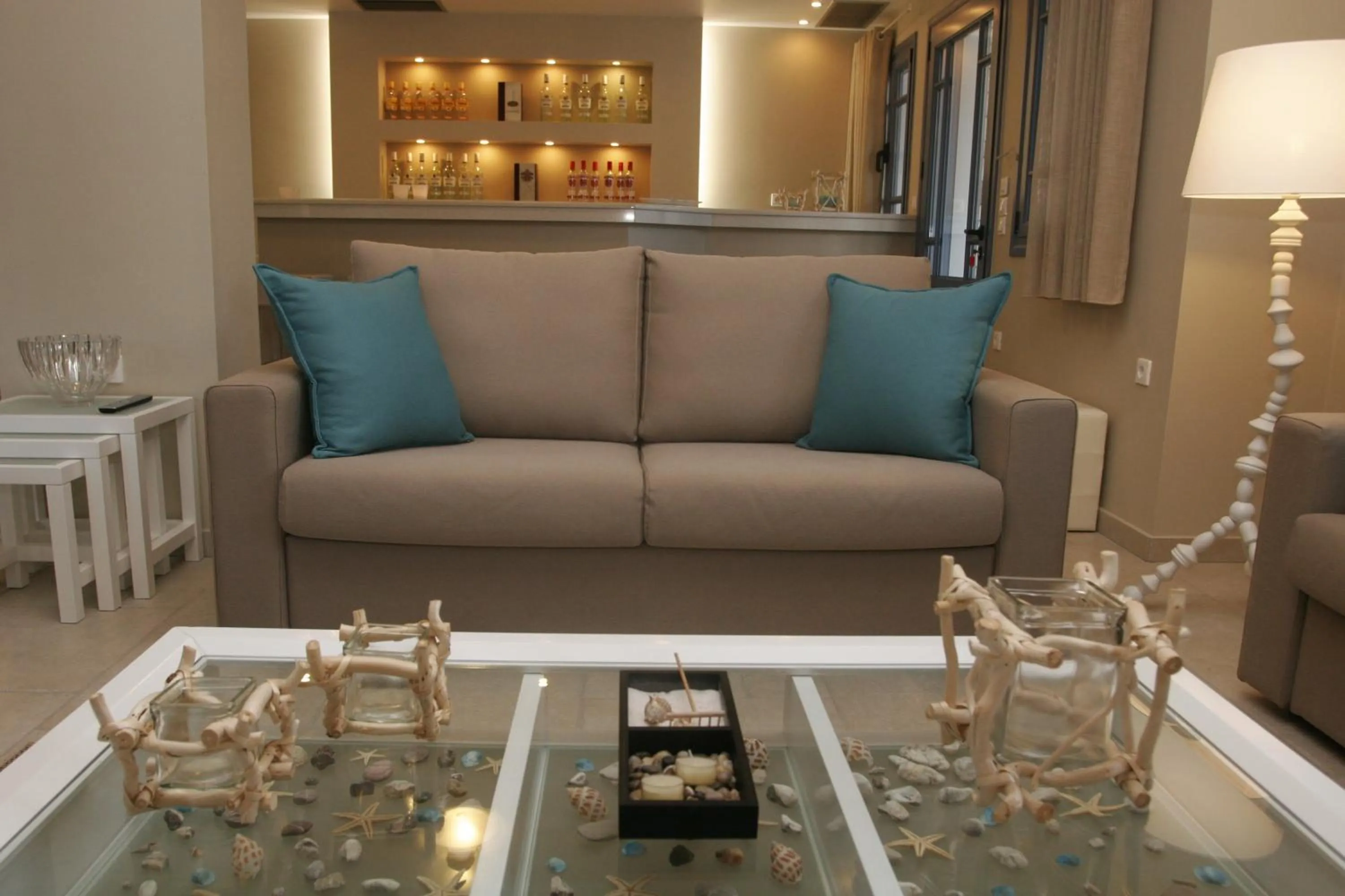 Living room in Boutique Hotel Iasmos