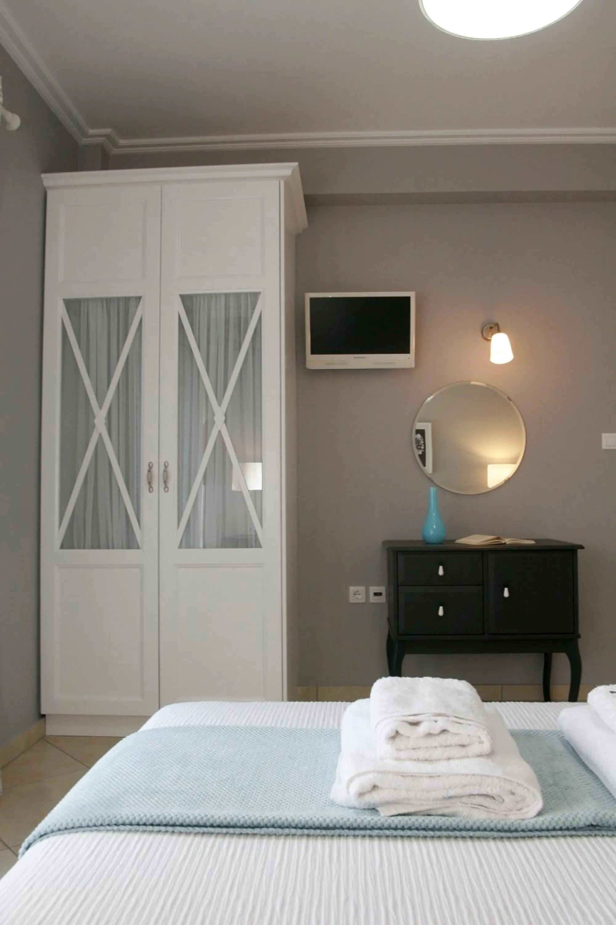 Bed in Boutique Hotel Iasmos